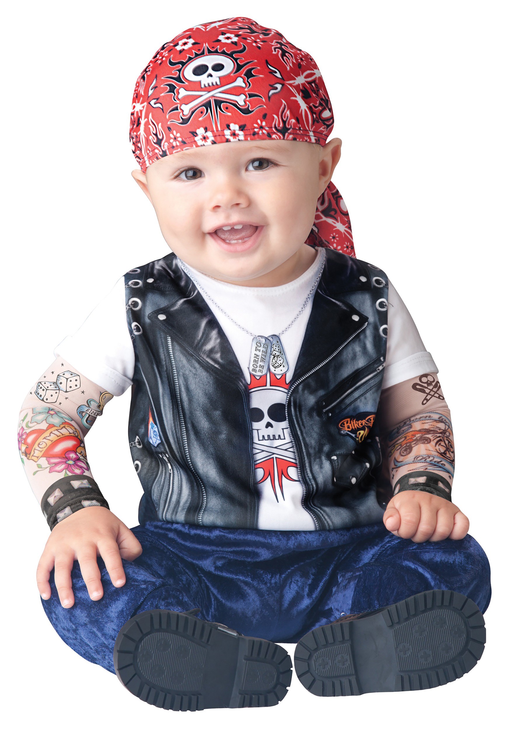 Born to be Wild Infant Biker Costume | Infant Halloween Costumes