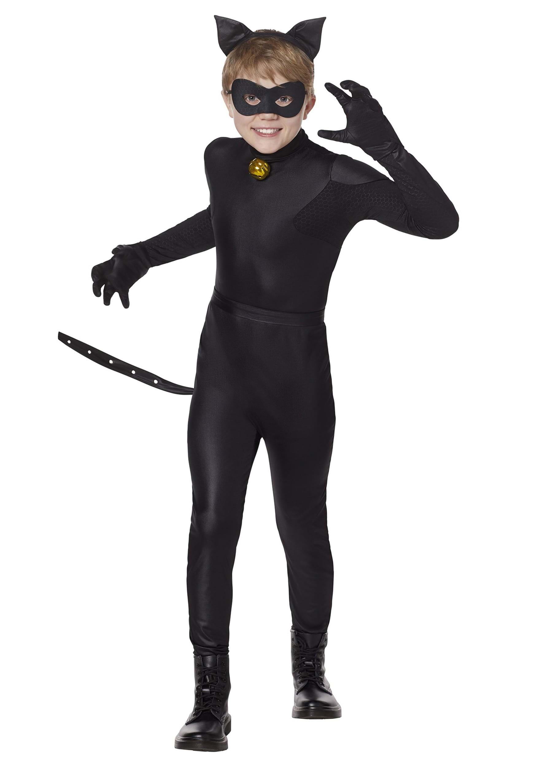 Kid's Cat Noir Costume from Miraculous Ladybug | Nickelodeon Costumes