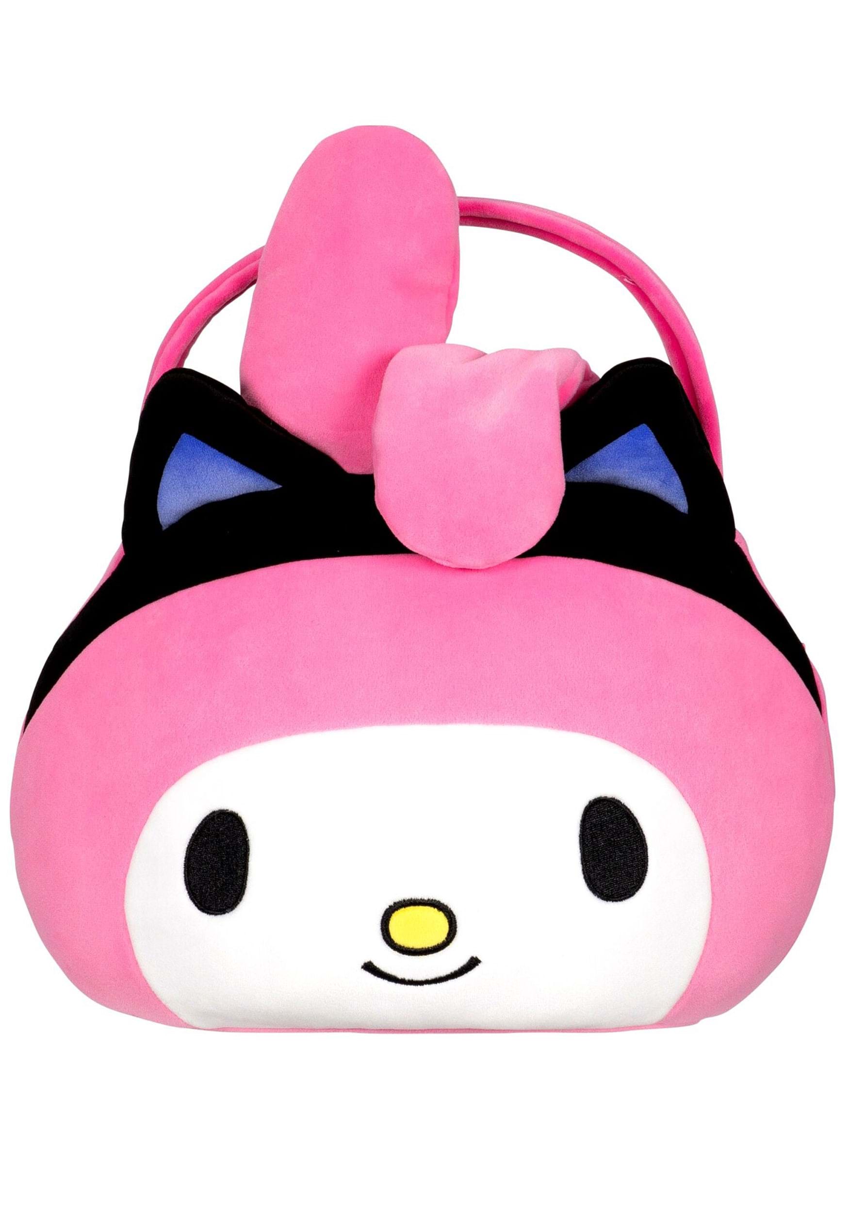 Hello Kitty My Melody Plush Candy Pail | Costume Accessories