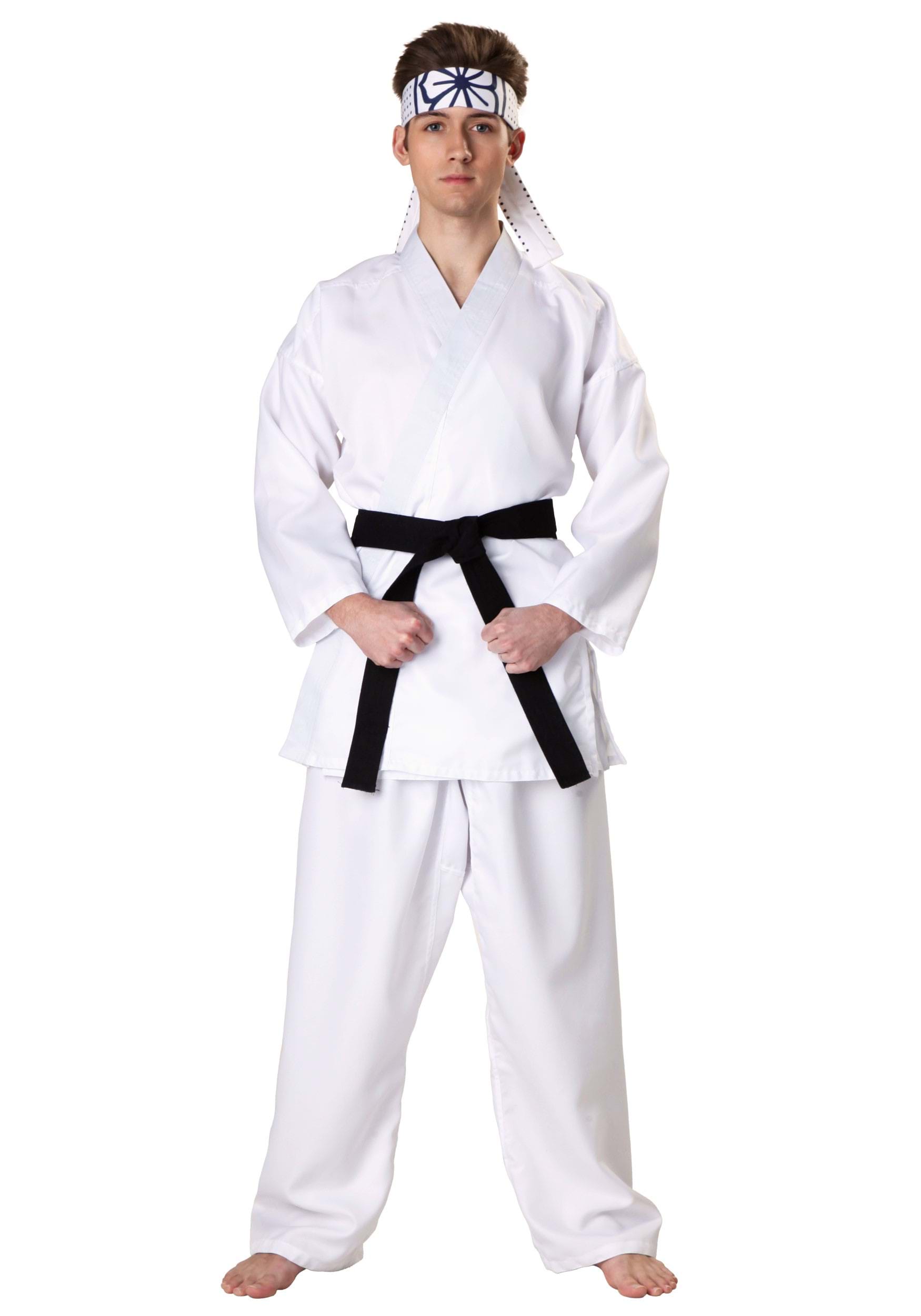 Karate Kid Daniel San Adult Costume | Adult Movie Costumes