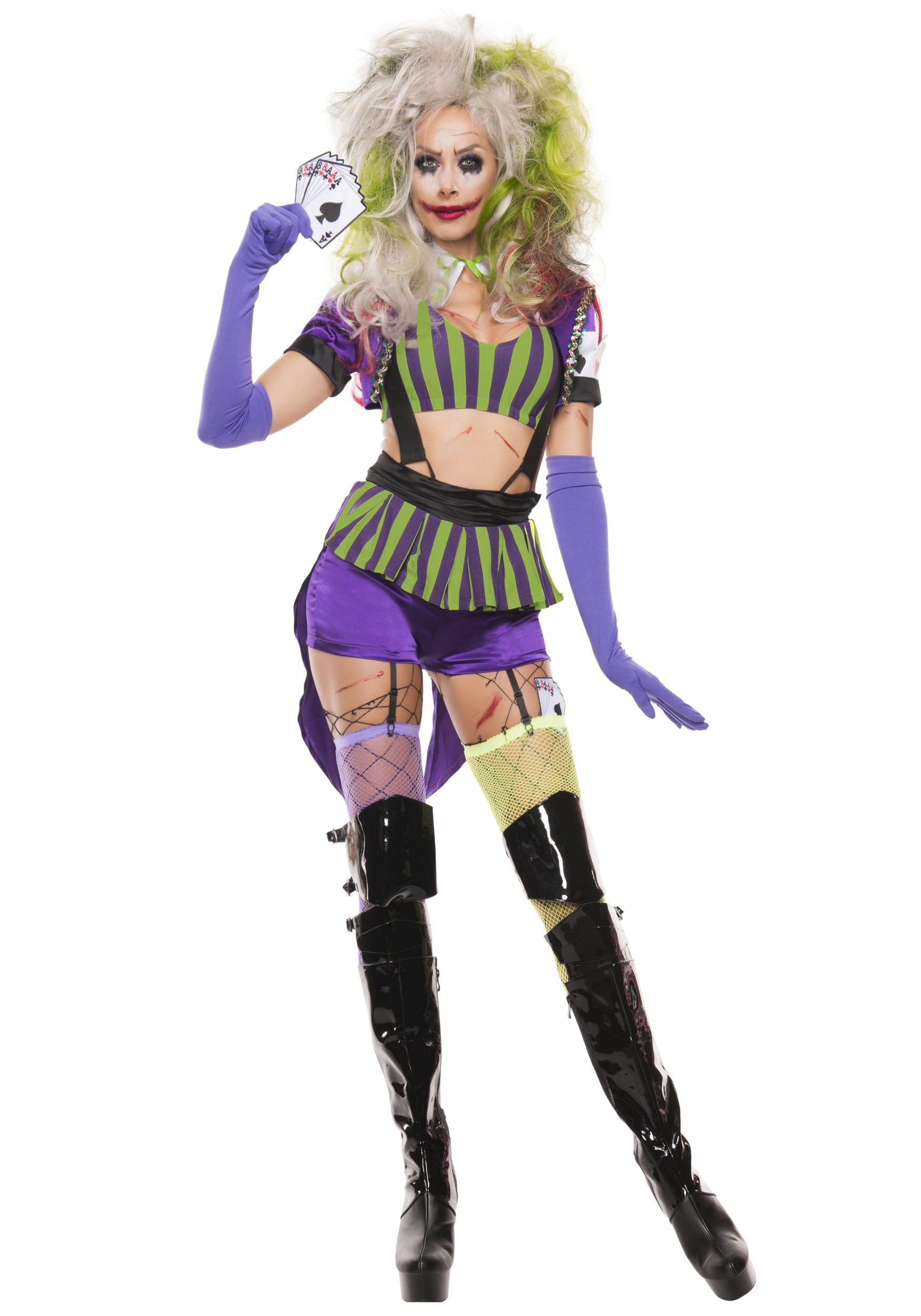 Sexy Mad Villain Women's Costume
