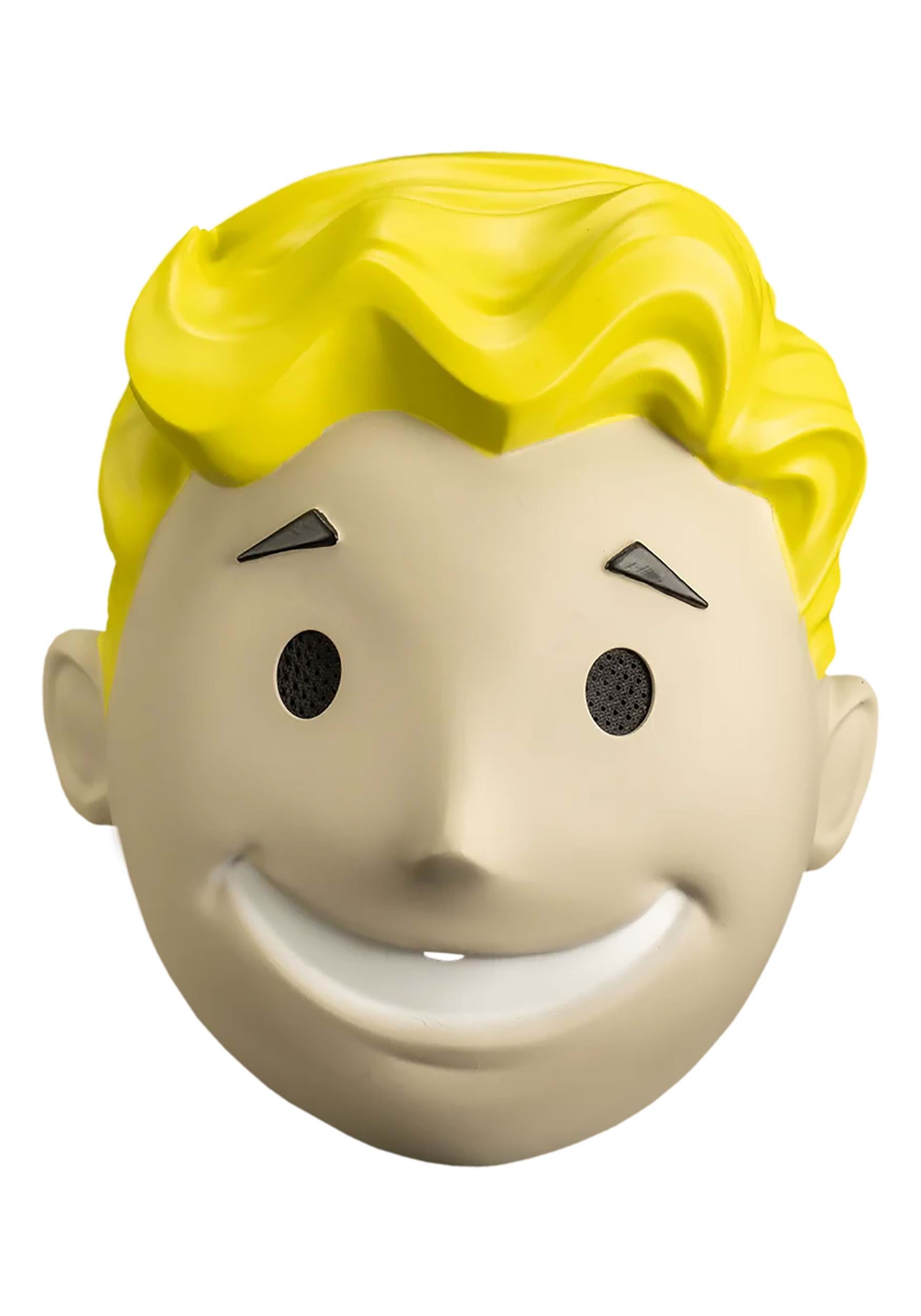 Fallout Vault Boy Adult Costume Mask | Fallout Costumes