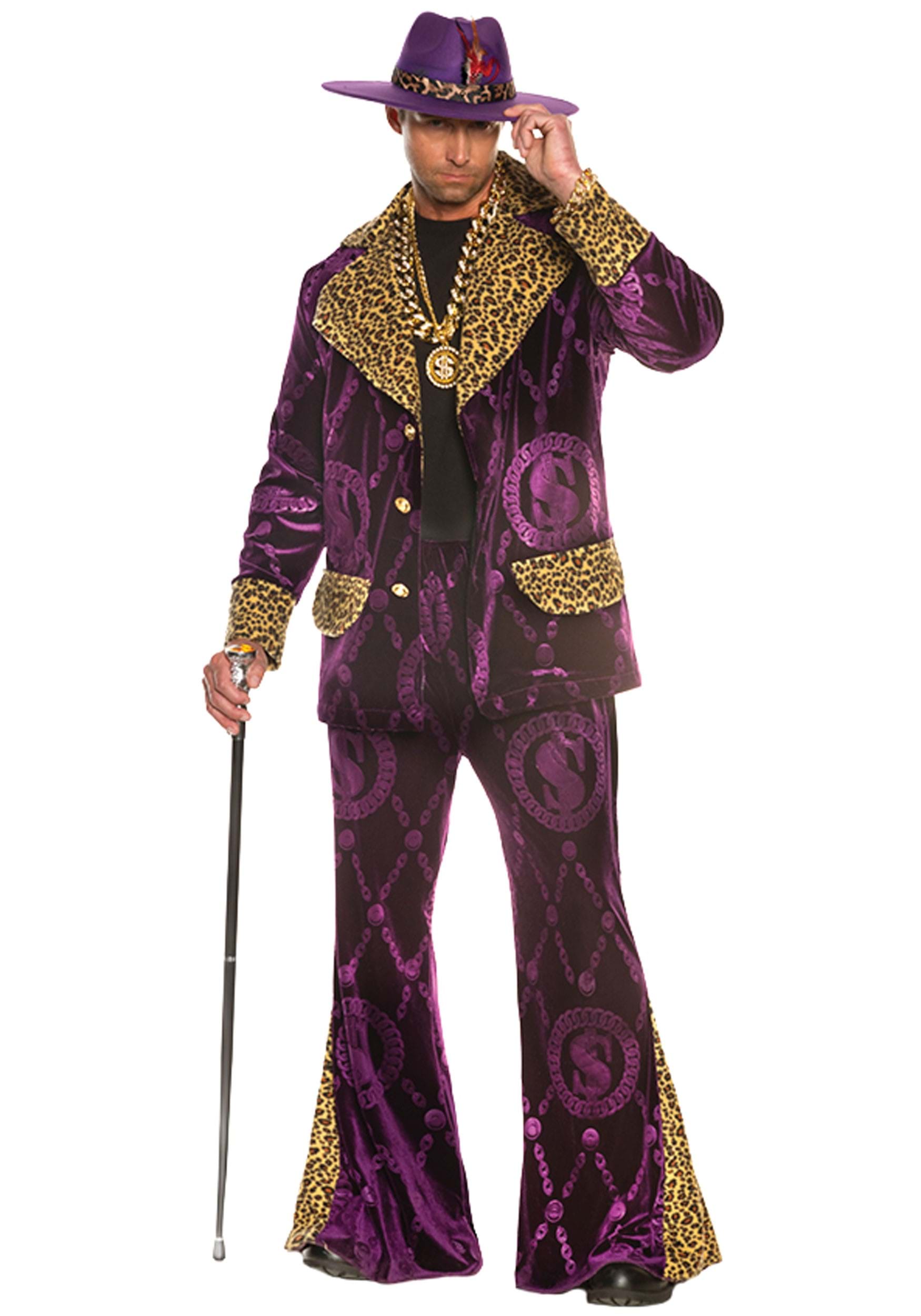 Big Playah Men's Costume | Pimp Costumes