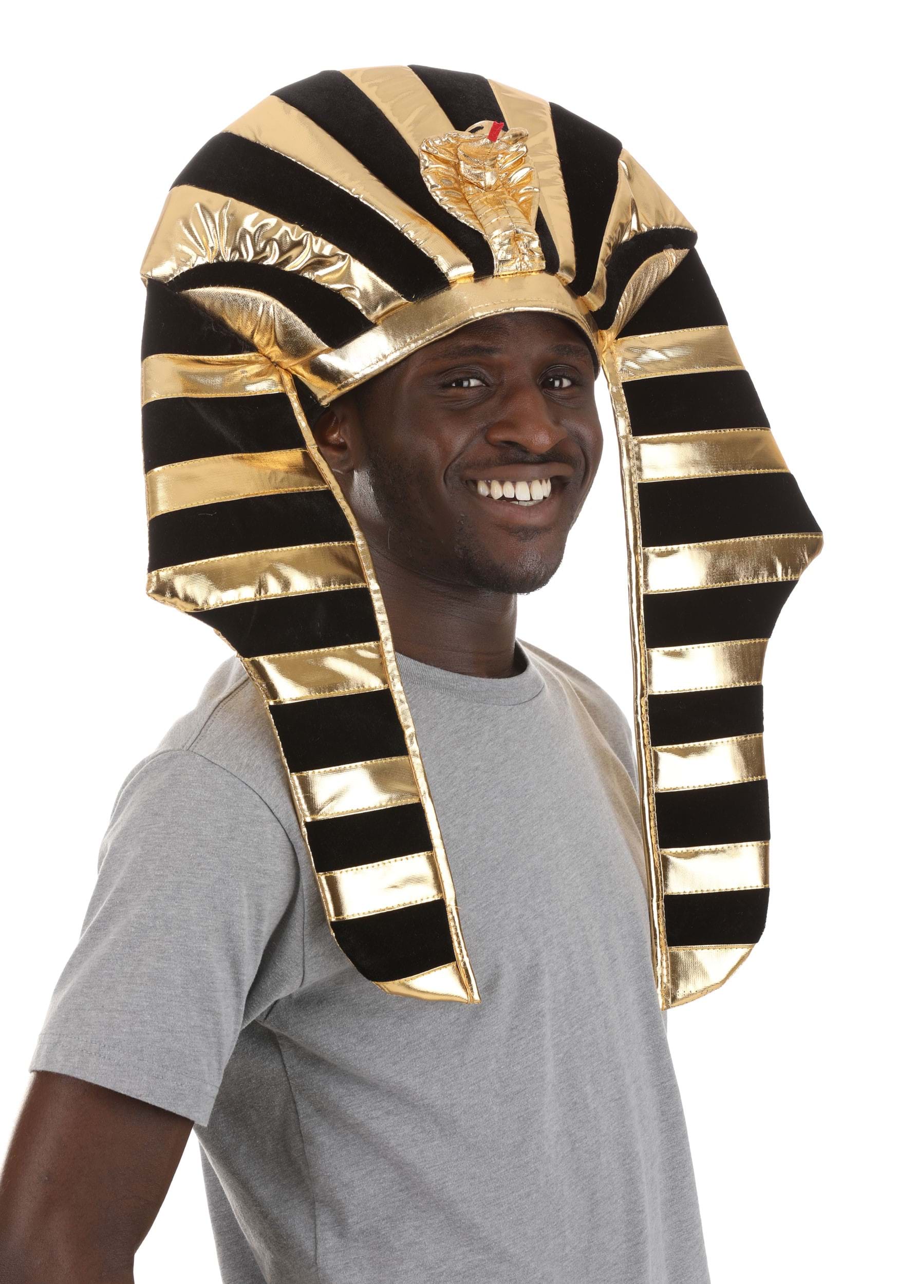 Deluxe King Tut Adult Headpiece | Costume Accessories