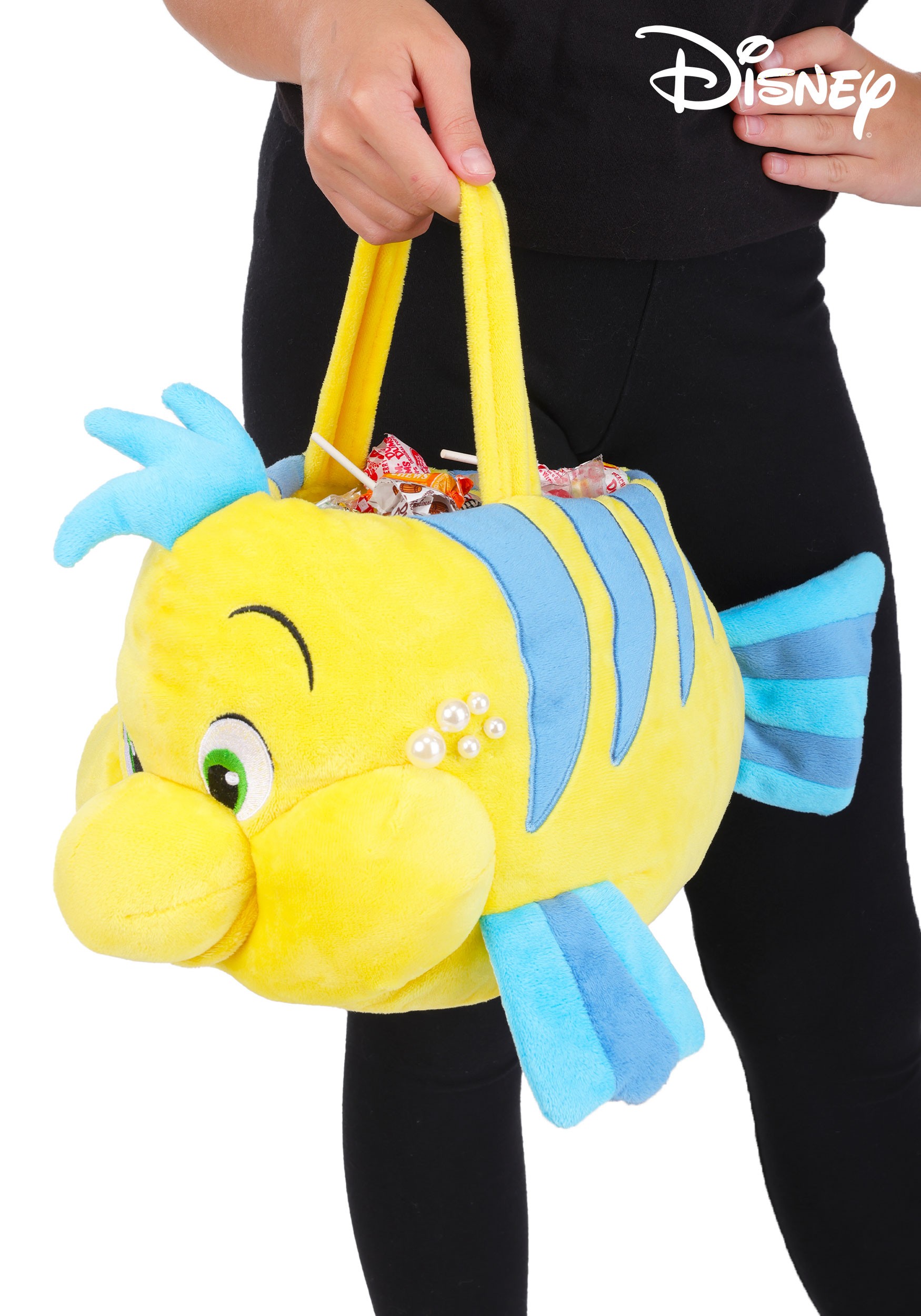Plush Flounder Treat Bucket