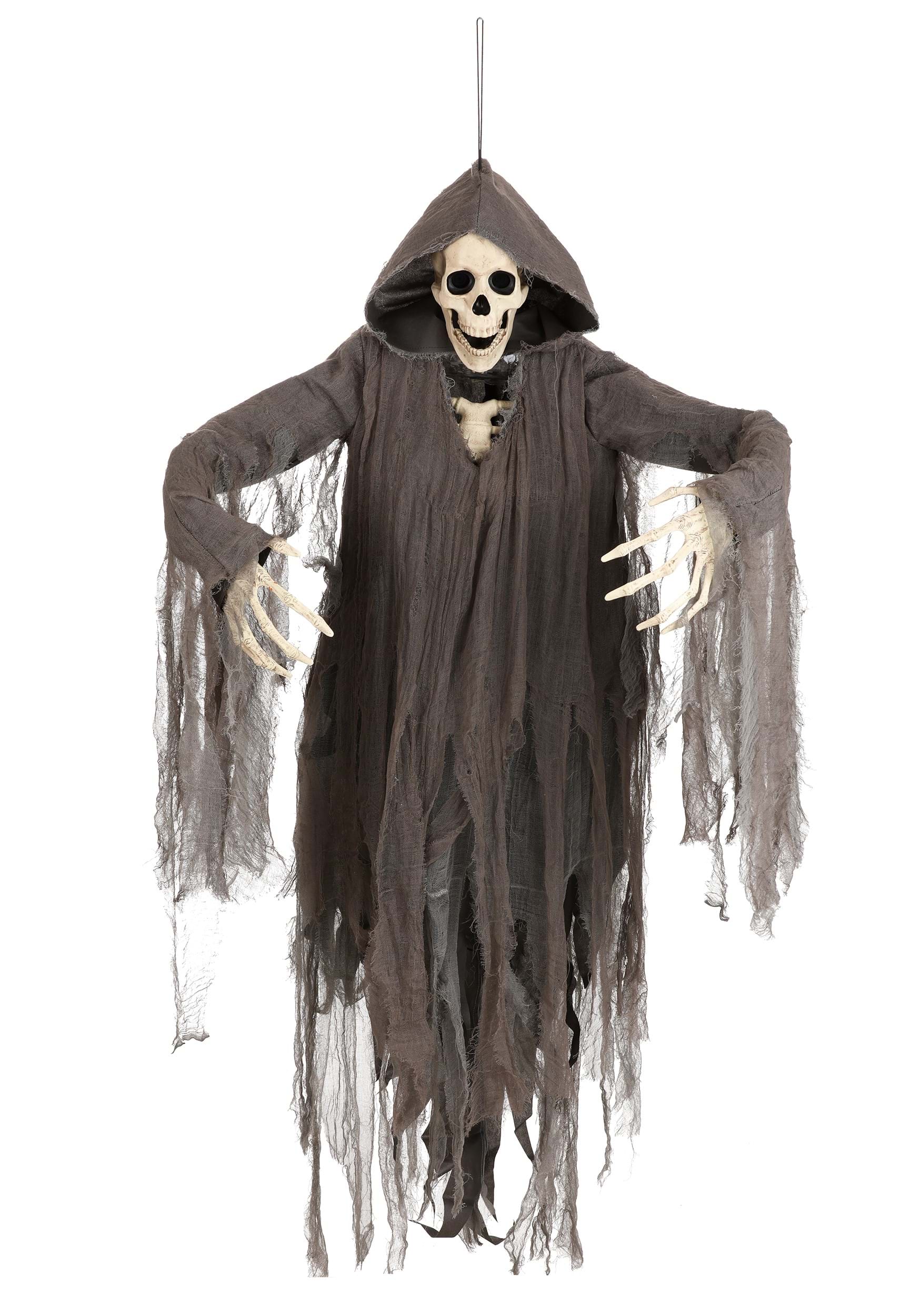 5FT Gleaming Digital Eye Hanging Reaper Halloween Decoration