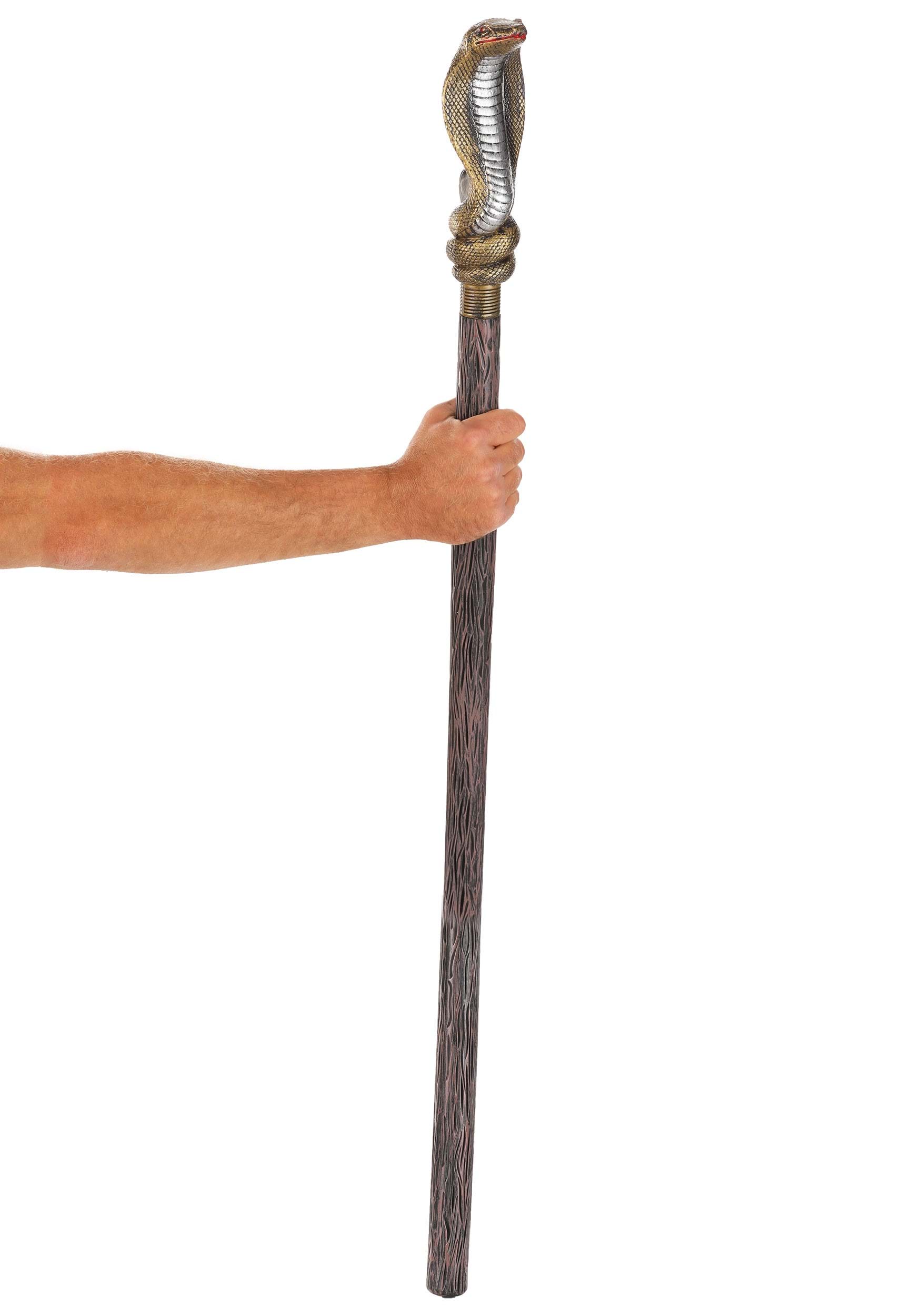Deluxe Egyptian Cobra Staff Accessory | Egyptian Accessories