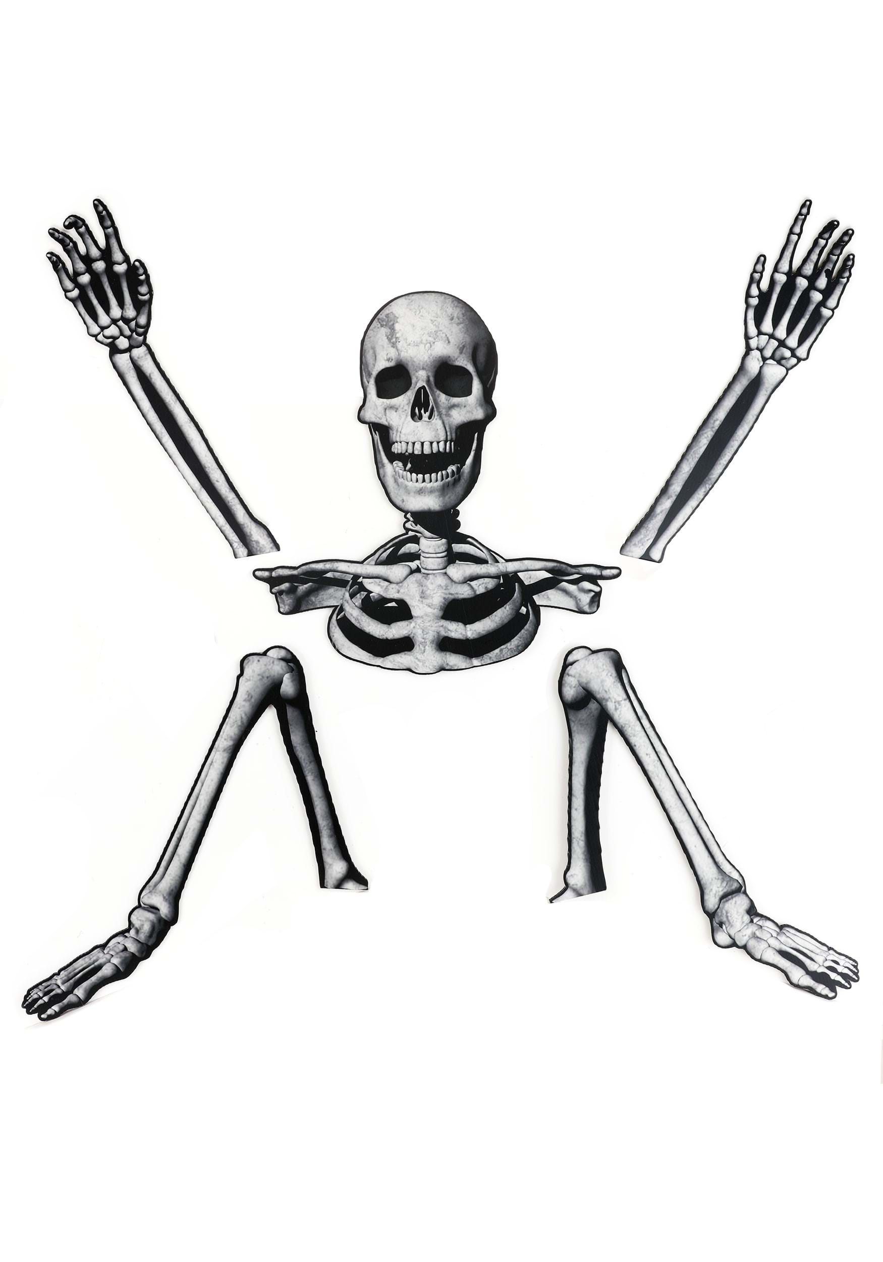 5 Piece Skeleton Ground Breaker Yard Prop Set | Skeleton Decorations