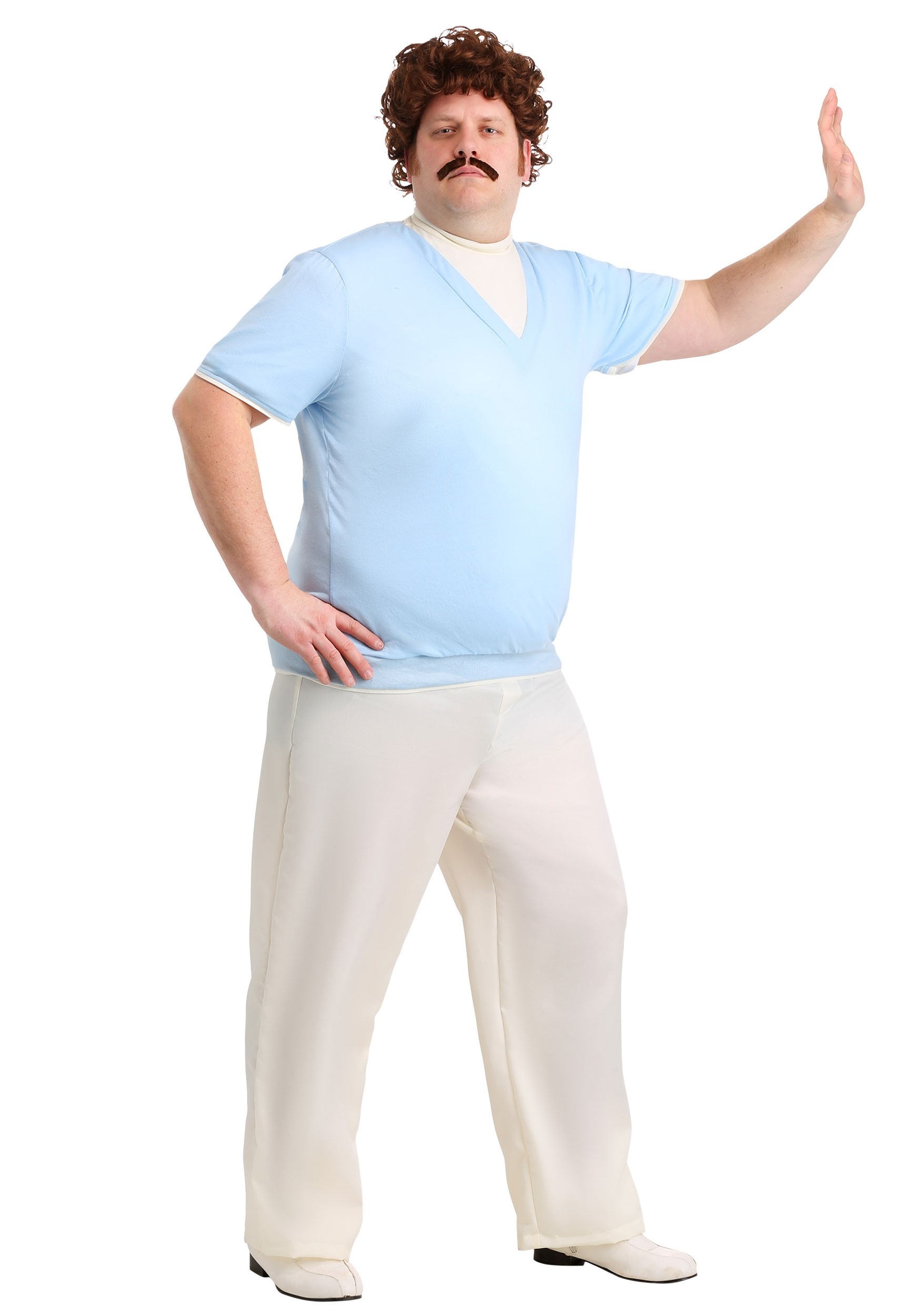 Plus Size Men's Nacho Libre Leisure Costume