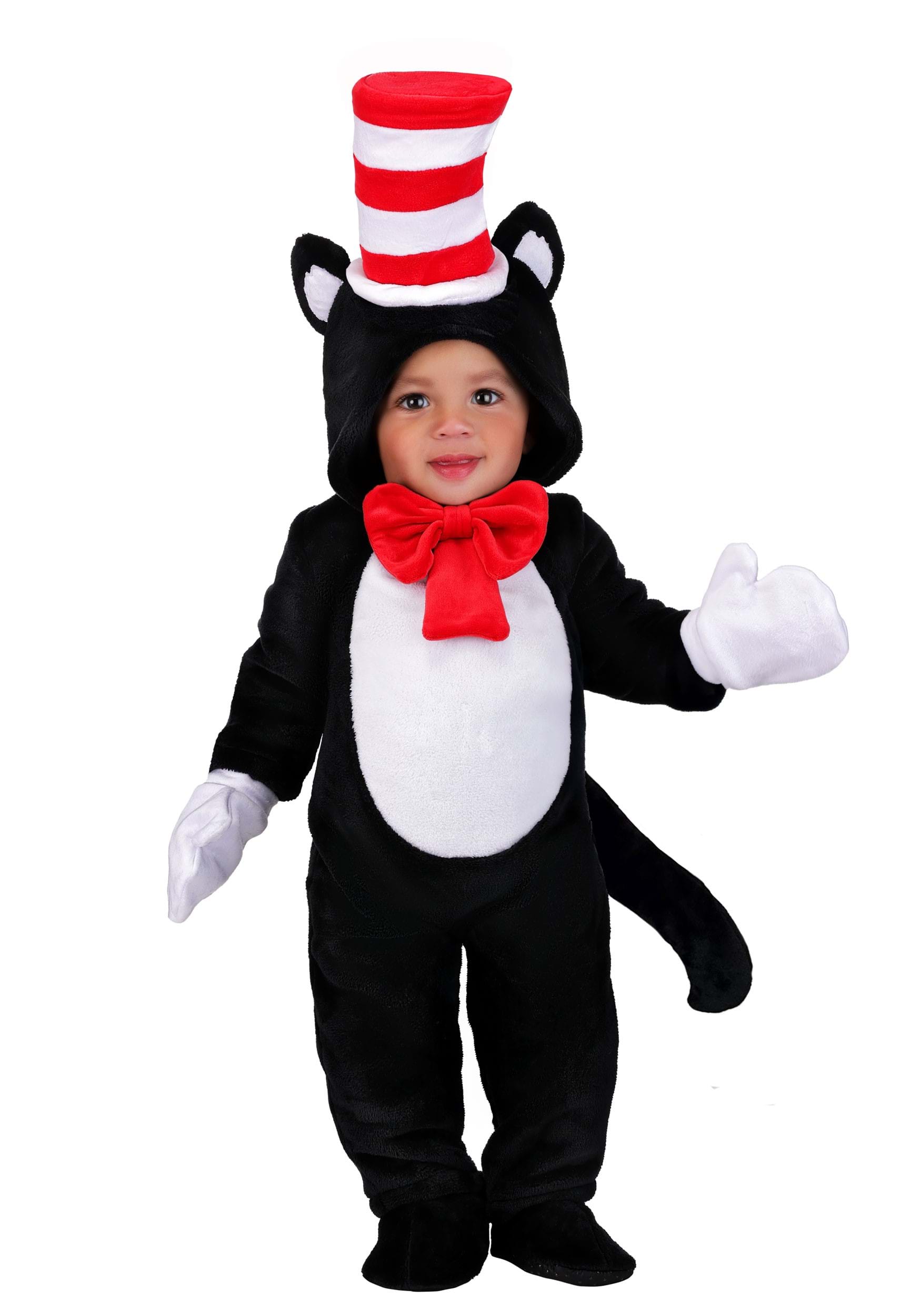 Premium Cat in the Hat Infant Costume Onesie | Dr. Seuss Costumes