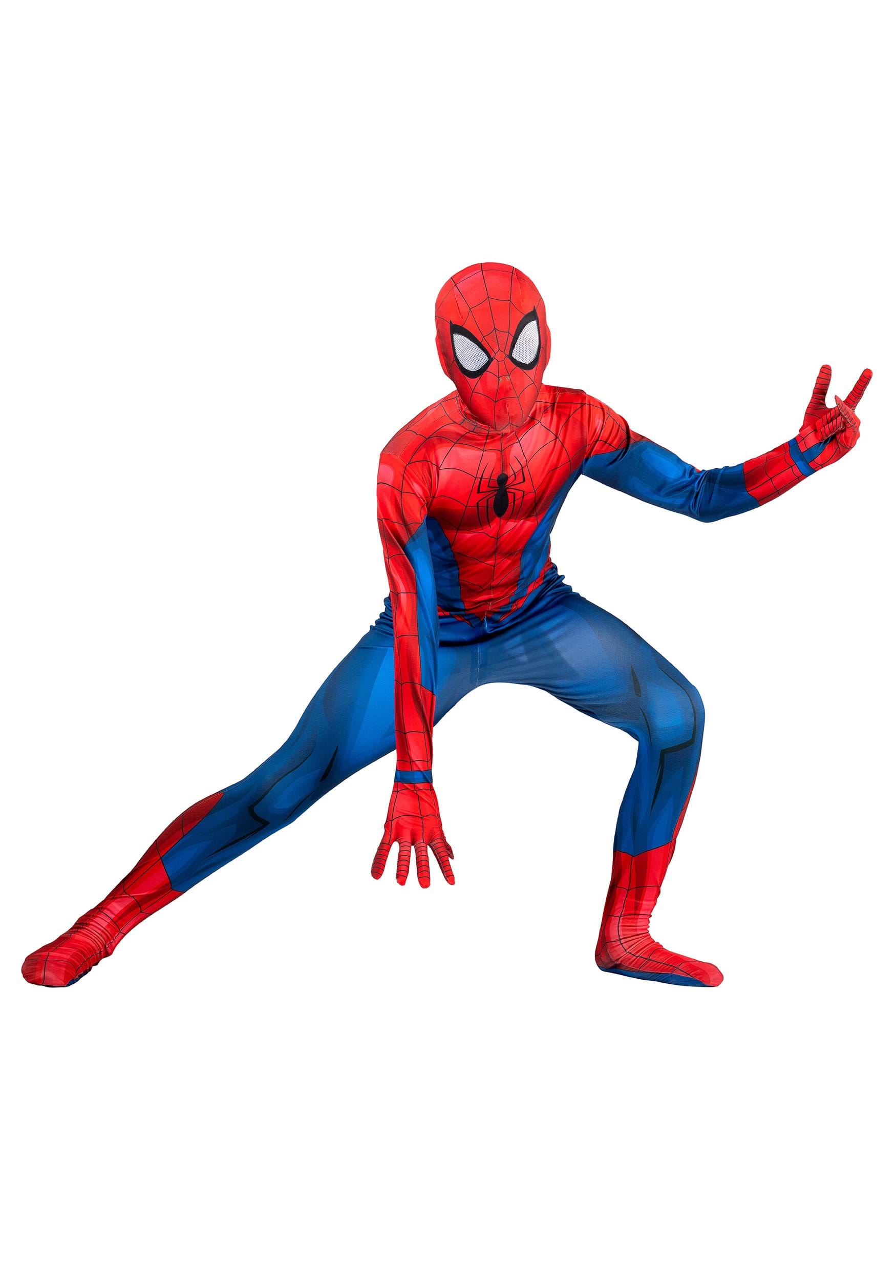 Red and Blue Spider-Man Zentai Kid's Costume | Marvel Costumes