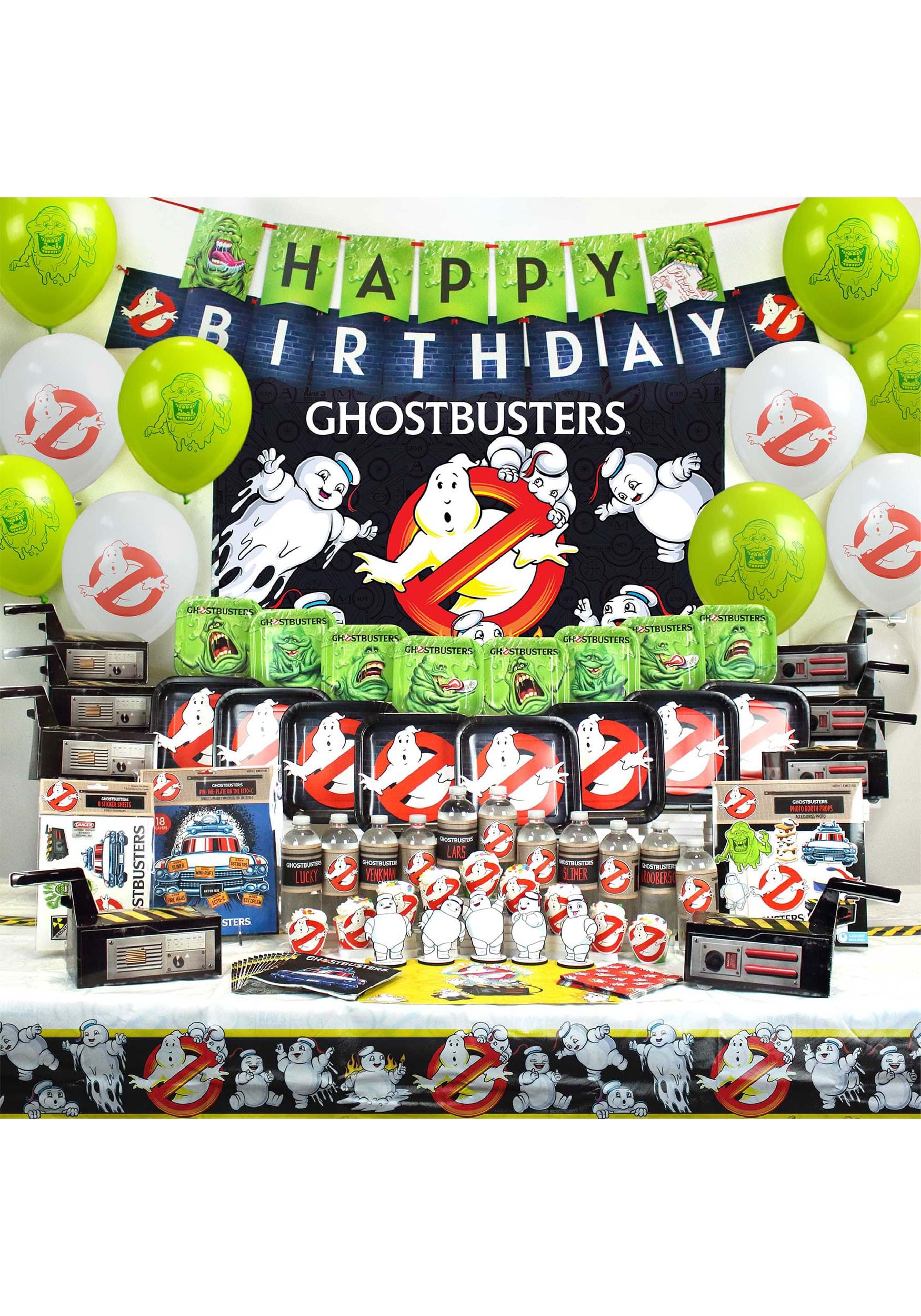 Ghostbusters 8 Guests Ultimate Party Pack | Ghostbusters Decorations