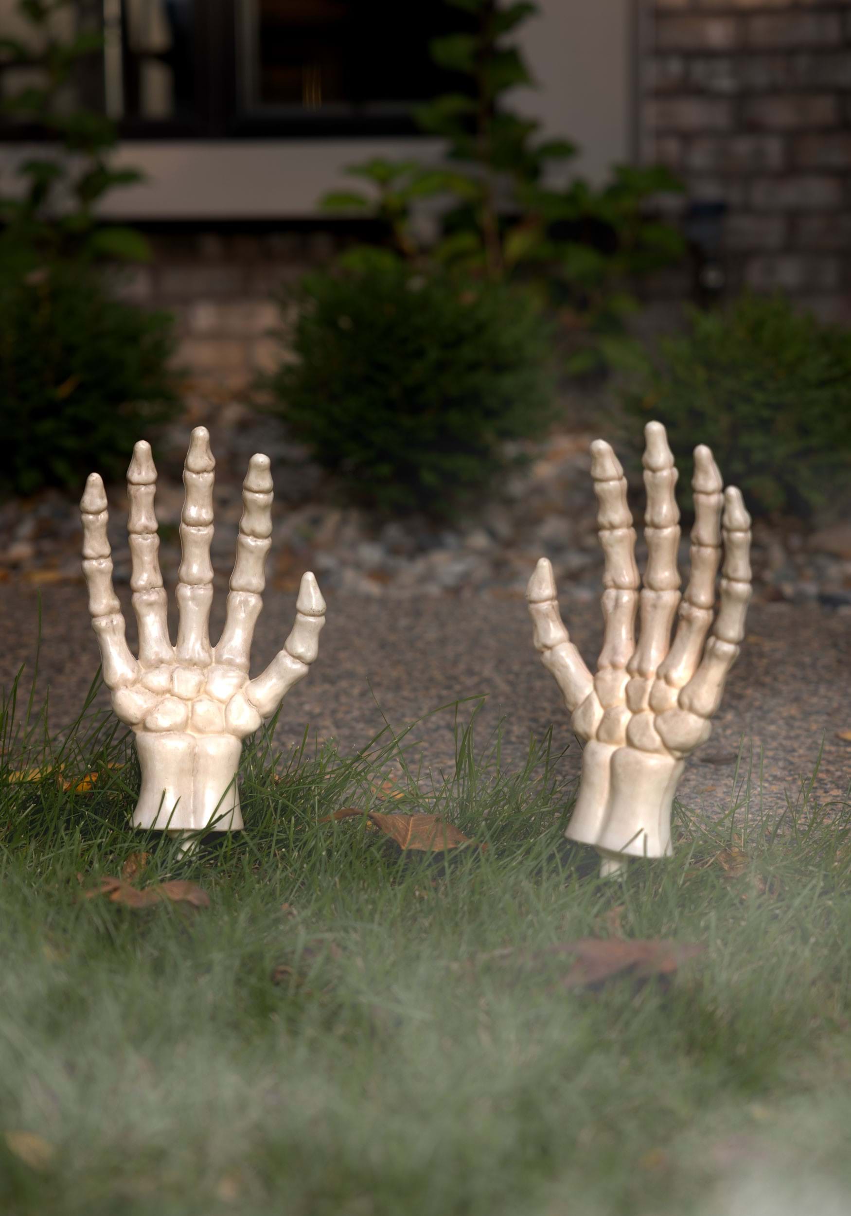 17-Inch Big Hand Stake Decoration | Yard Halloween Decorations
