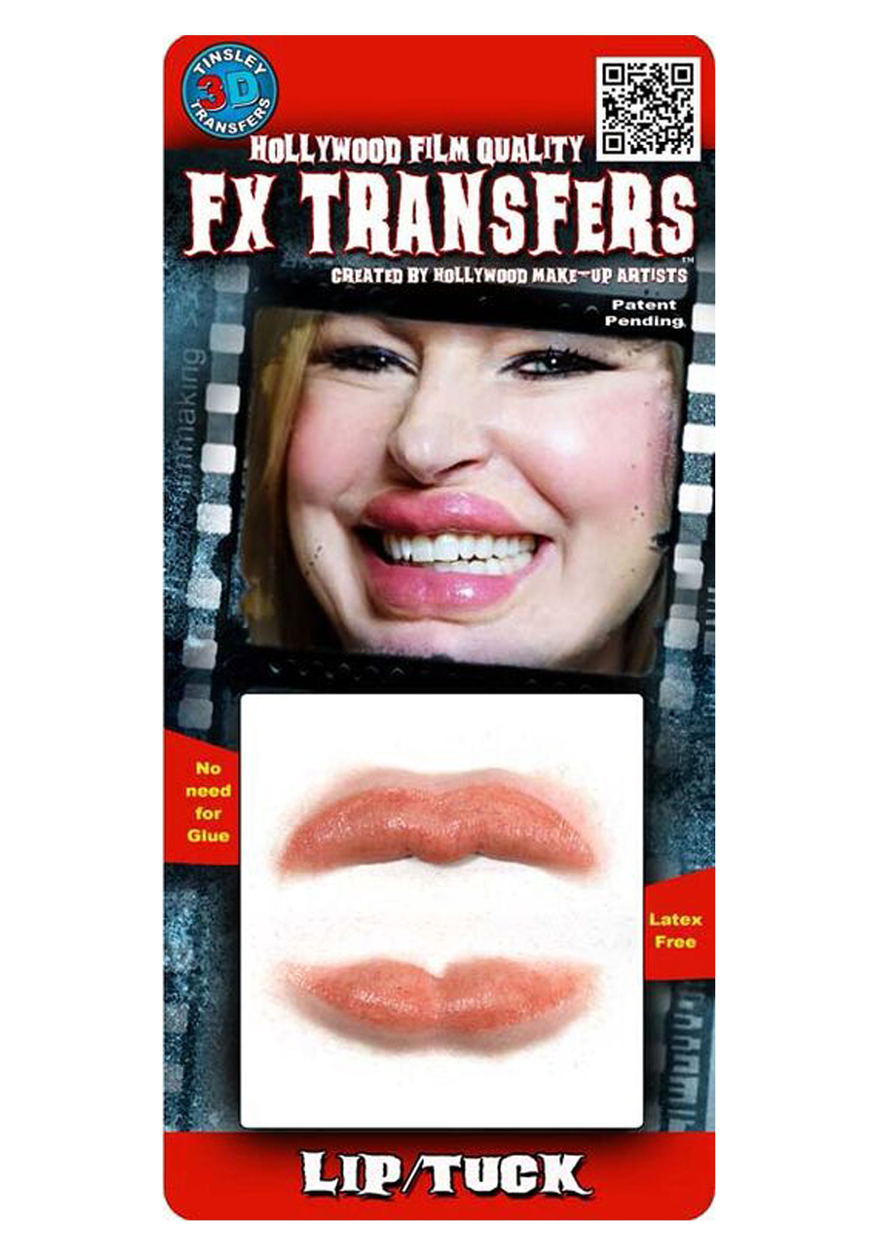 Temporary Lip Tuck 3-D Tattoo Kit
