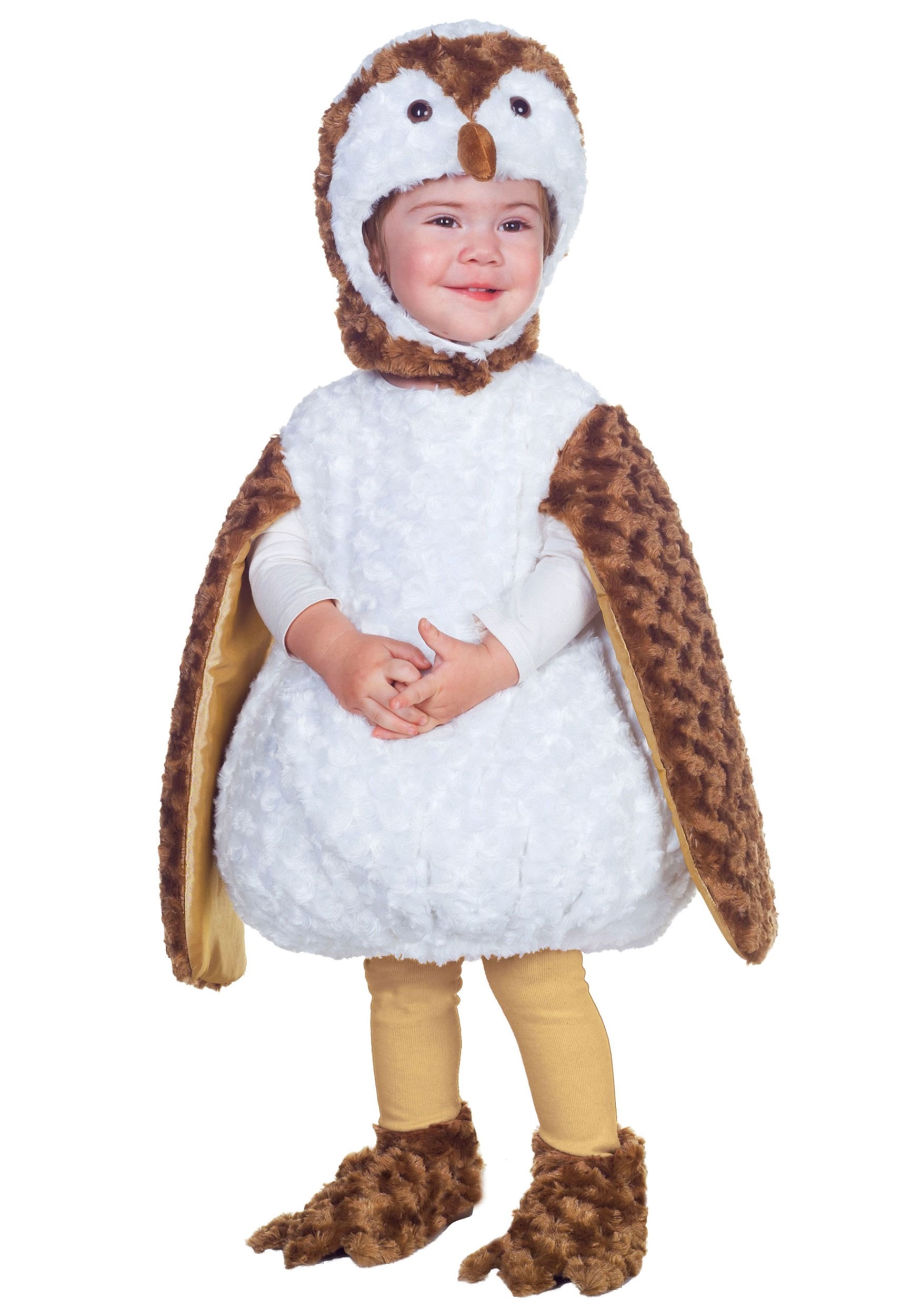 White Barn Owl Costume for Toddlers | Kid's Animal Costumes
