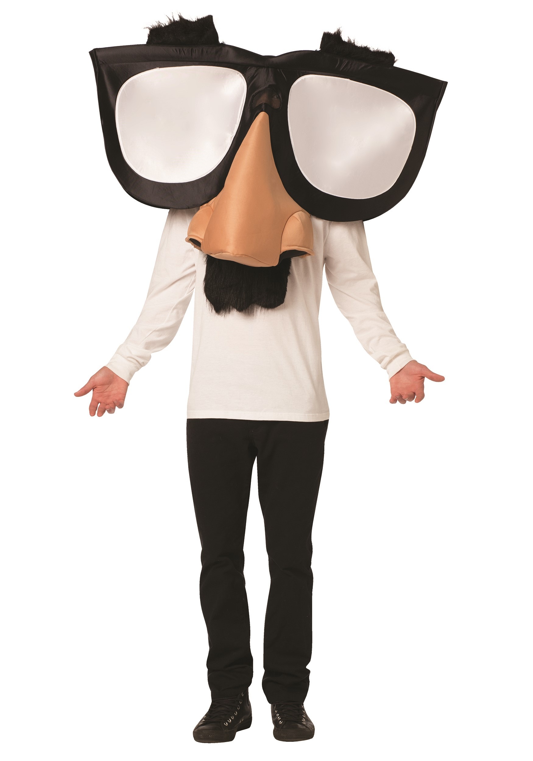 Funny Big Nose Glasses Adult Costume | Funny Costumes