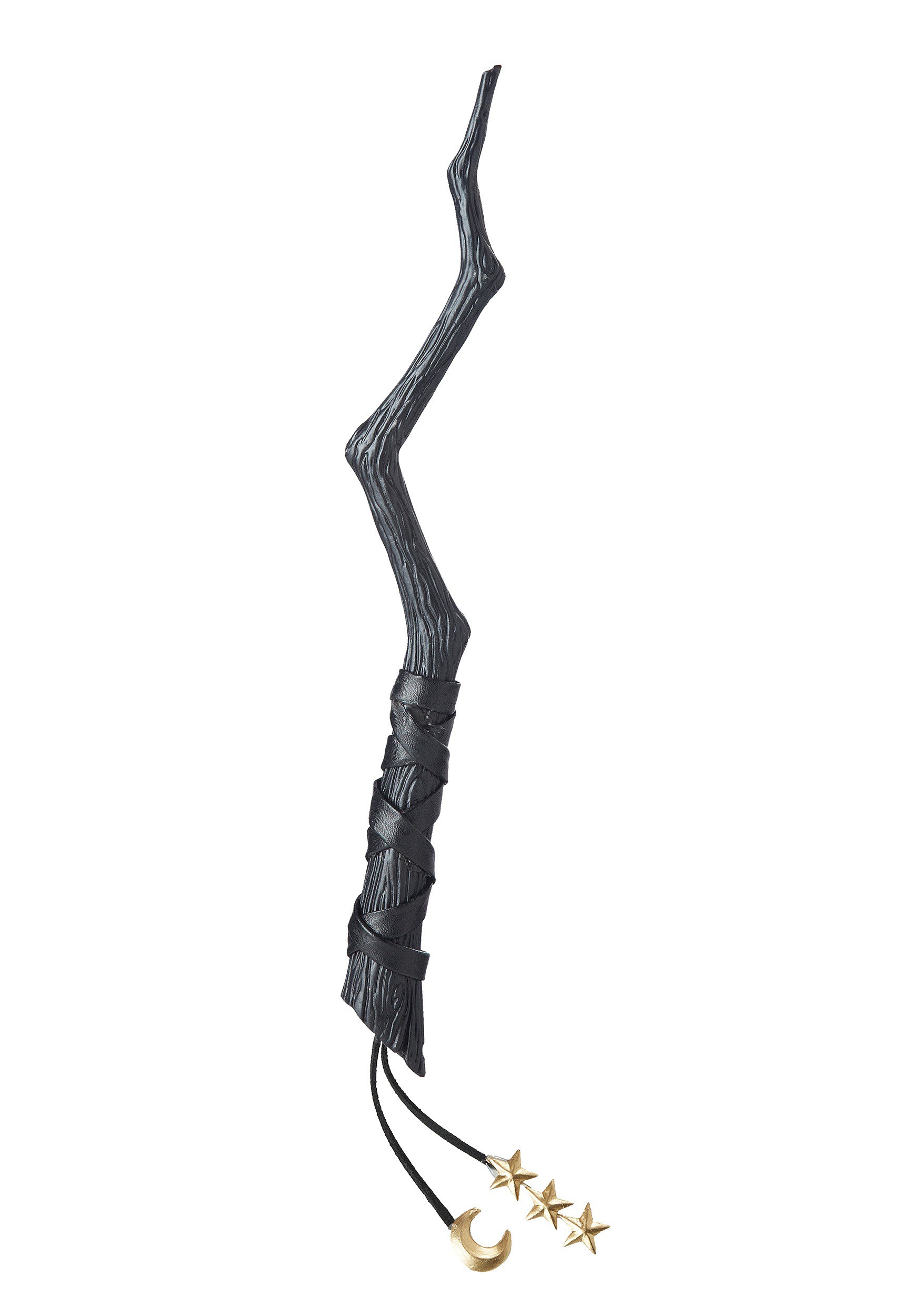 Black Witch Wand Costume Accessory
