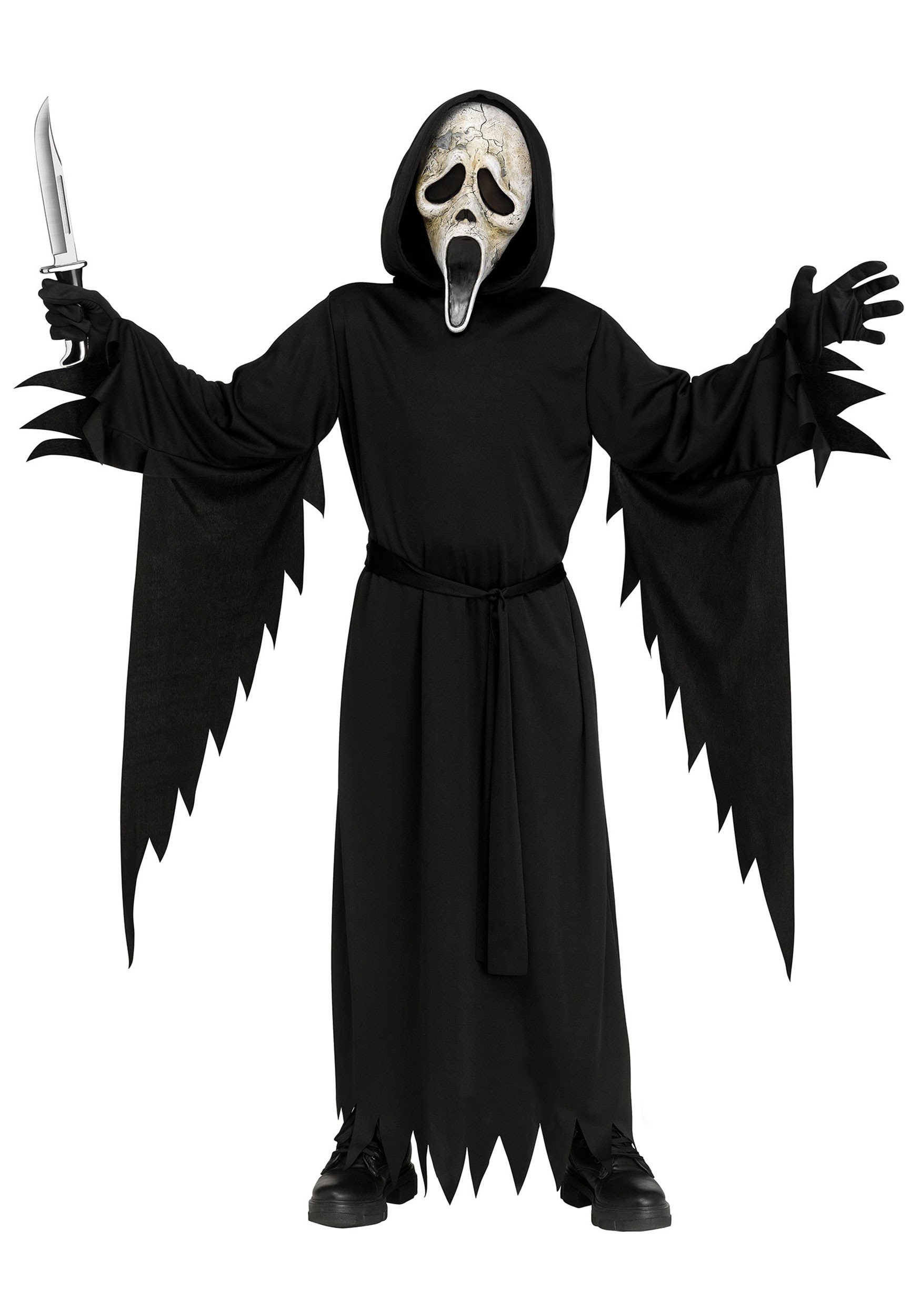 Aged Ghost Face Kid's Costume | Scream Costumes