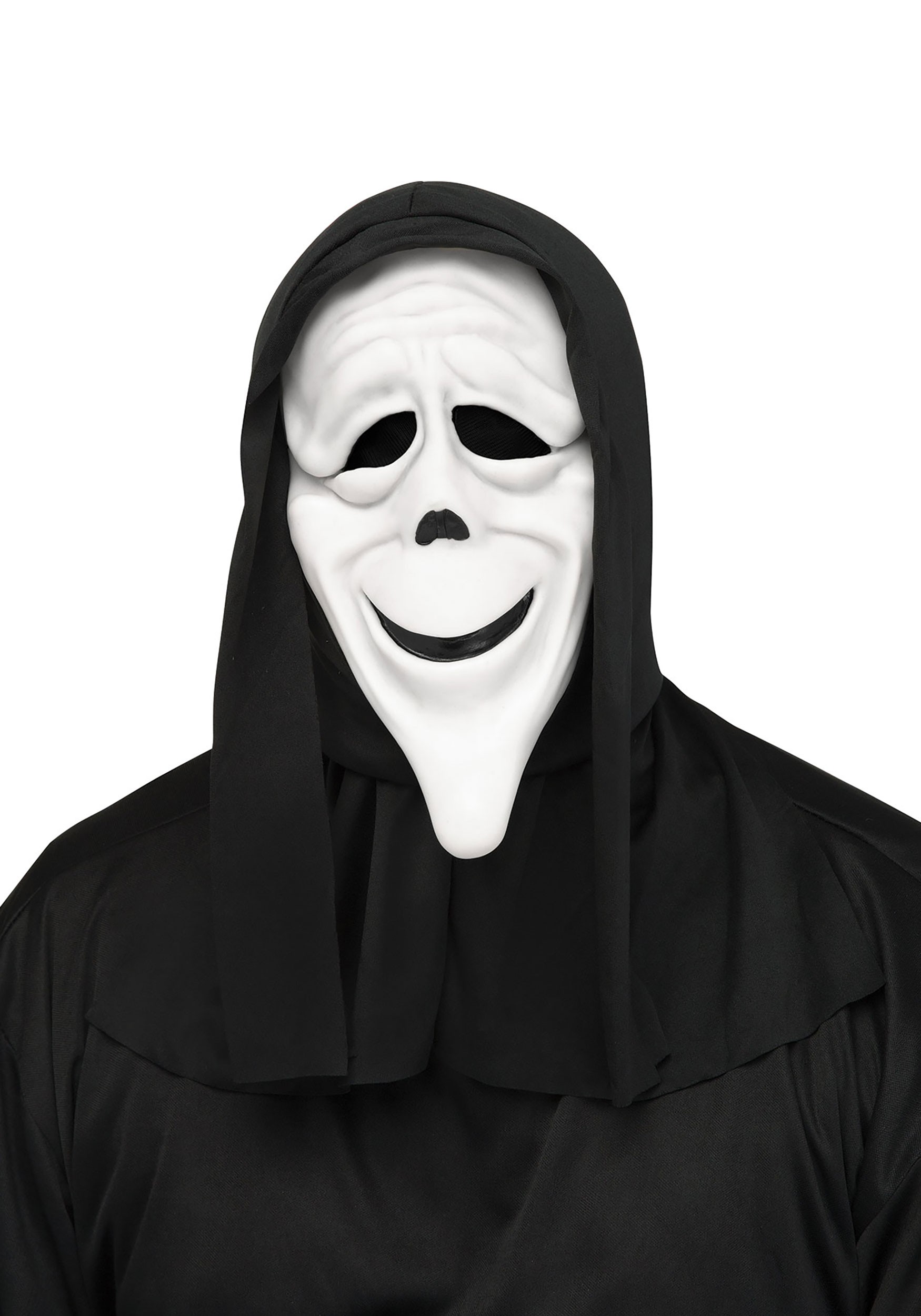 Scary Movie Stoned Face Costume Mask for Adults | Scream Accessories