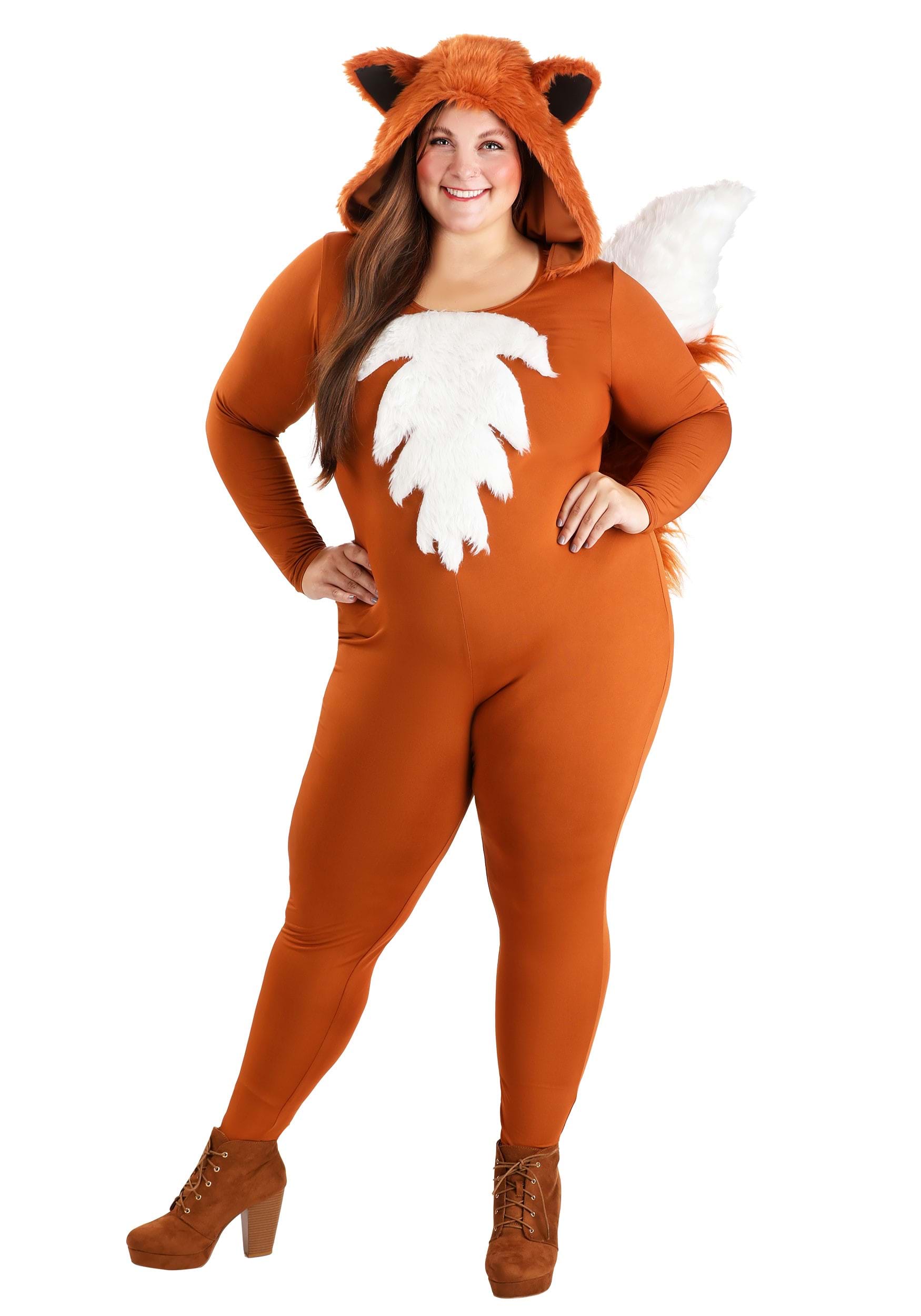 Plus Size Sexy Fierce Fox Women's Costume | Animal Costumes