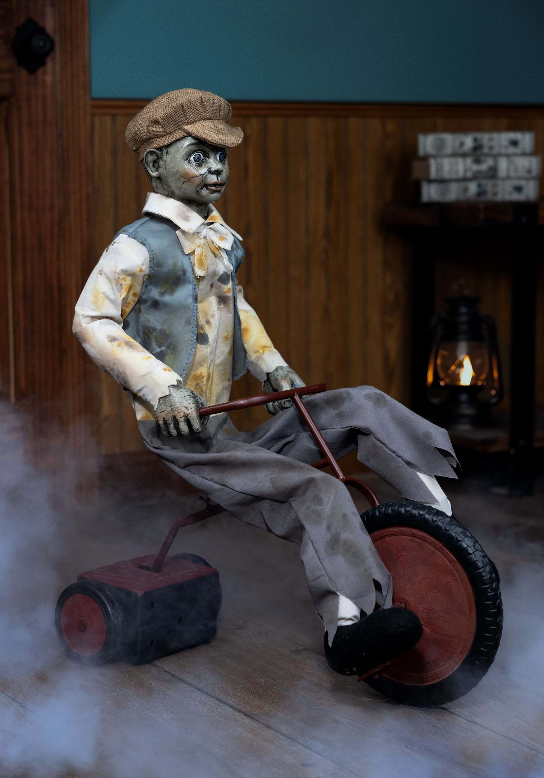 2.5FT Animatronic Wheels McGee the Tricycle Doll Decoration | Animatronics