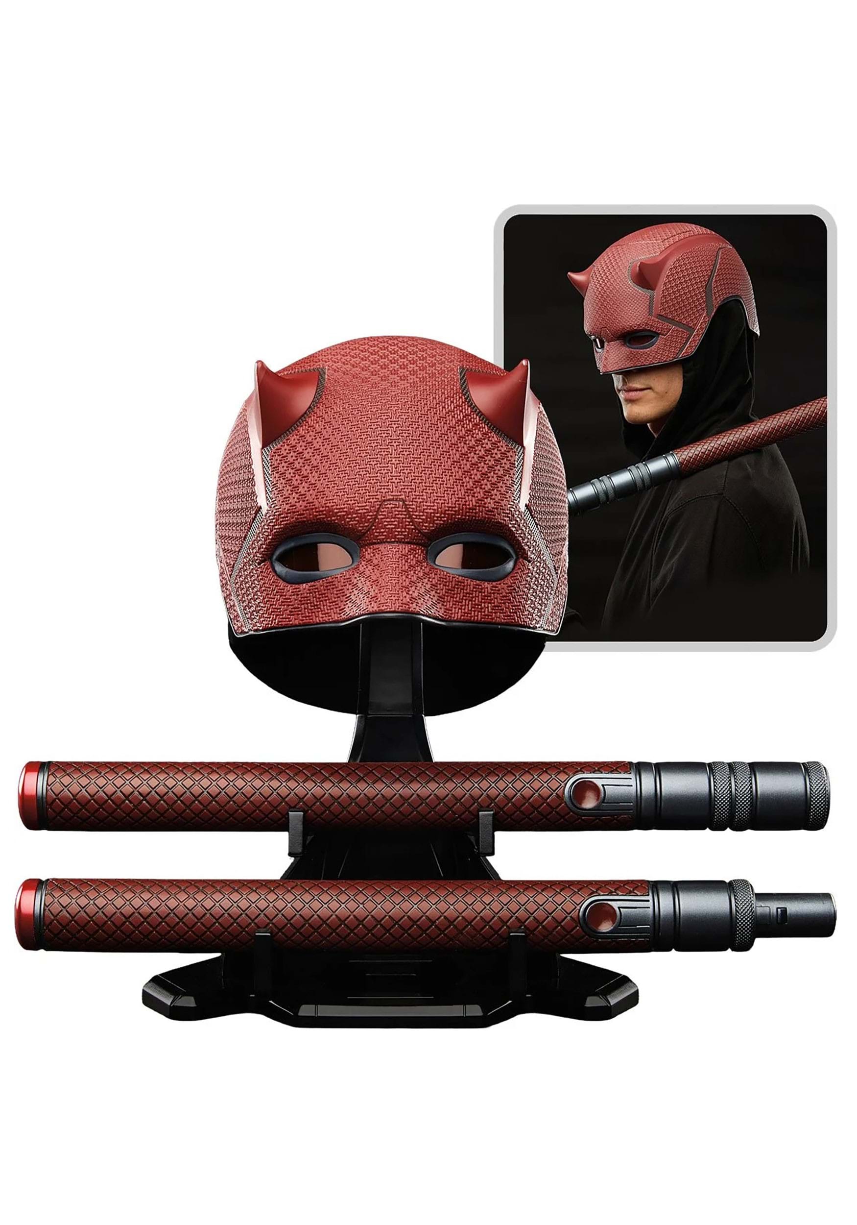 Marvel Legends Daredevil: Born Again Mask and Billy Club Prop Replica | Marvel Accessories