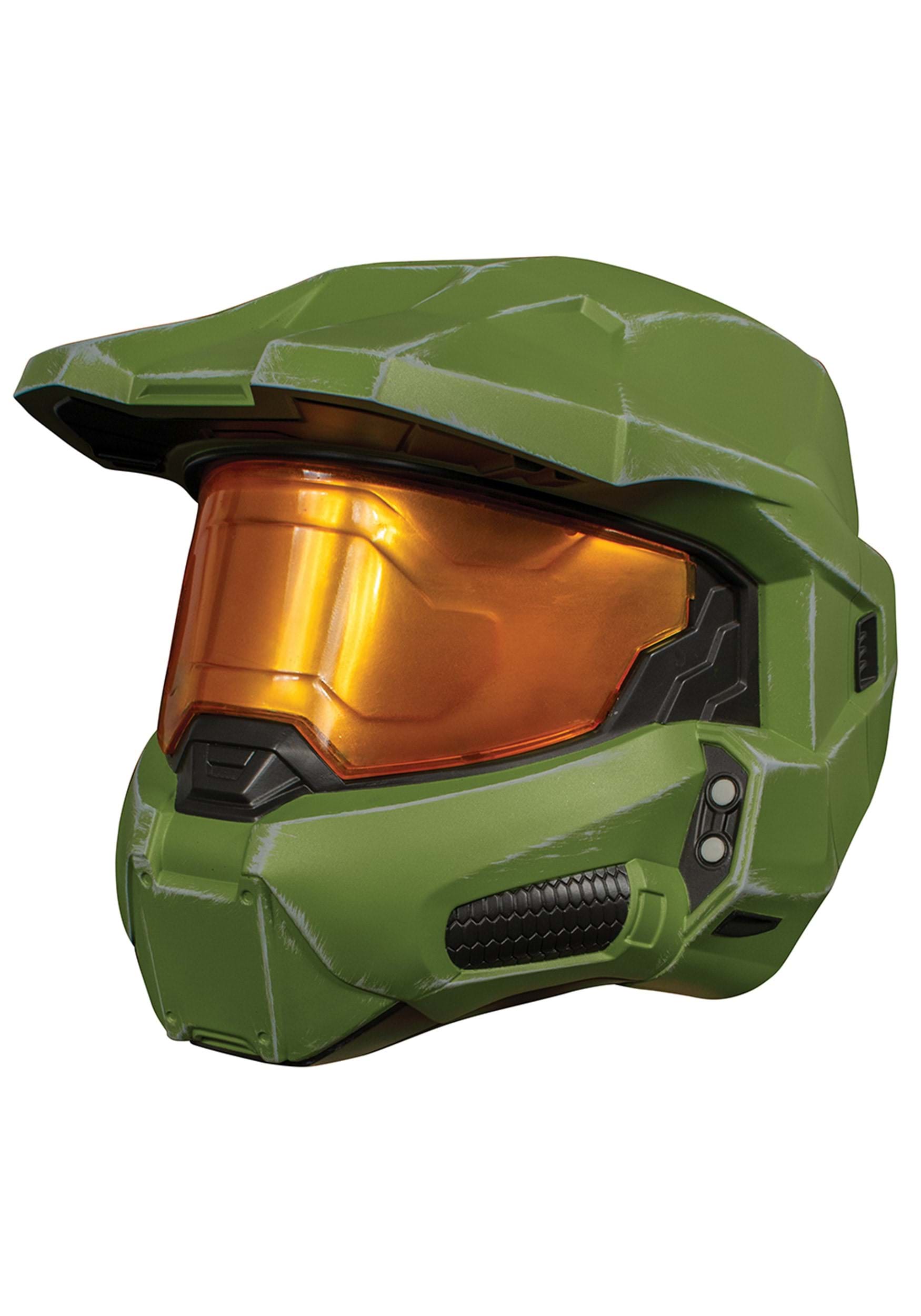 Kids Halo Infinite Master Chief Full Helmet | Halo Accessories