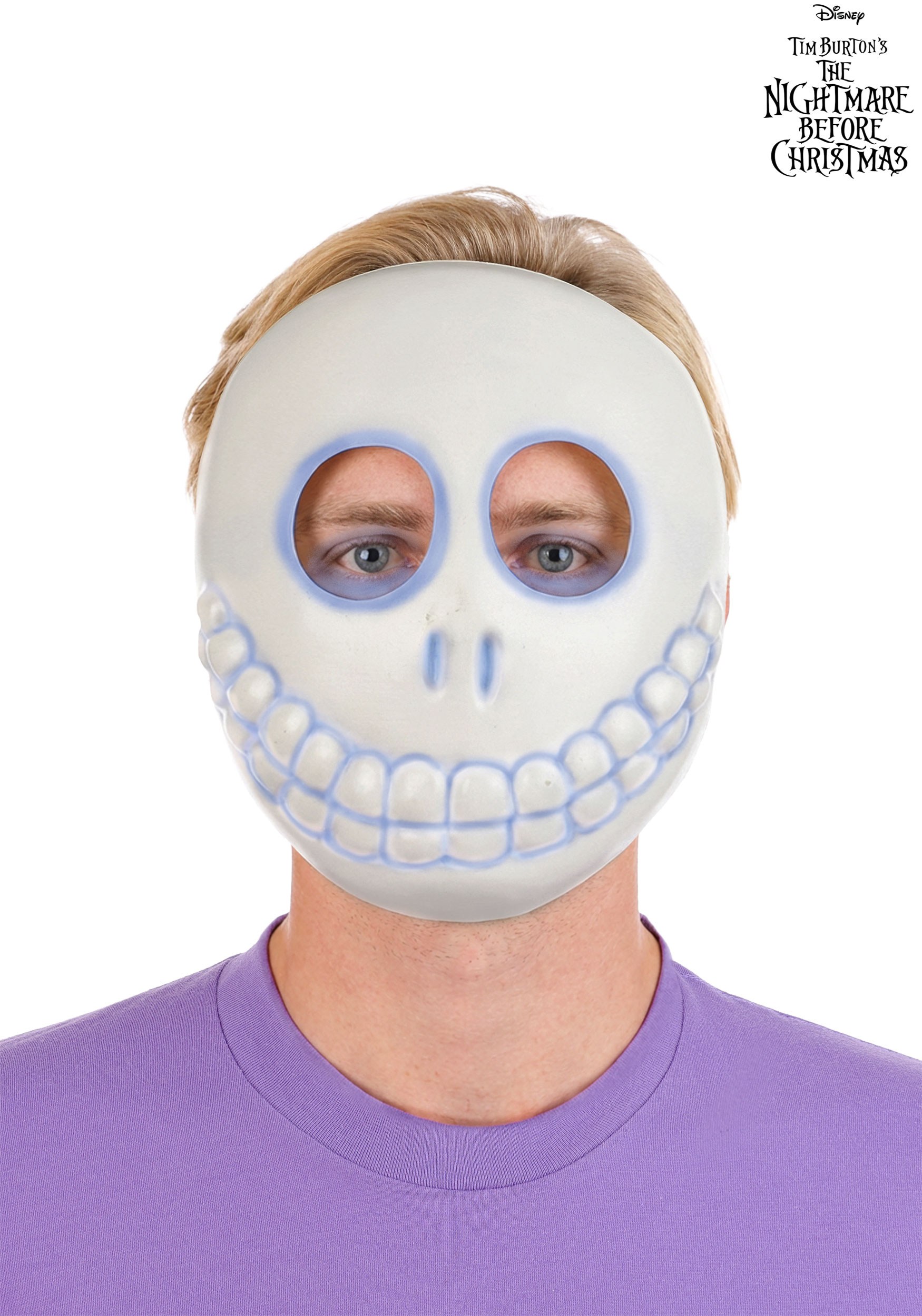 Adult Nightmare Before Christmas Costume Barrel Mask | Disney Accessories