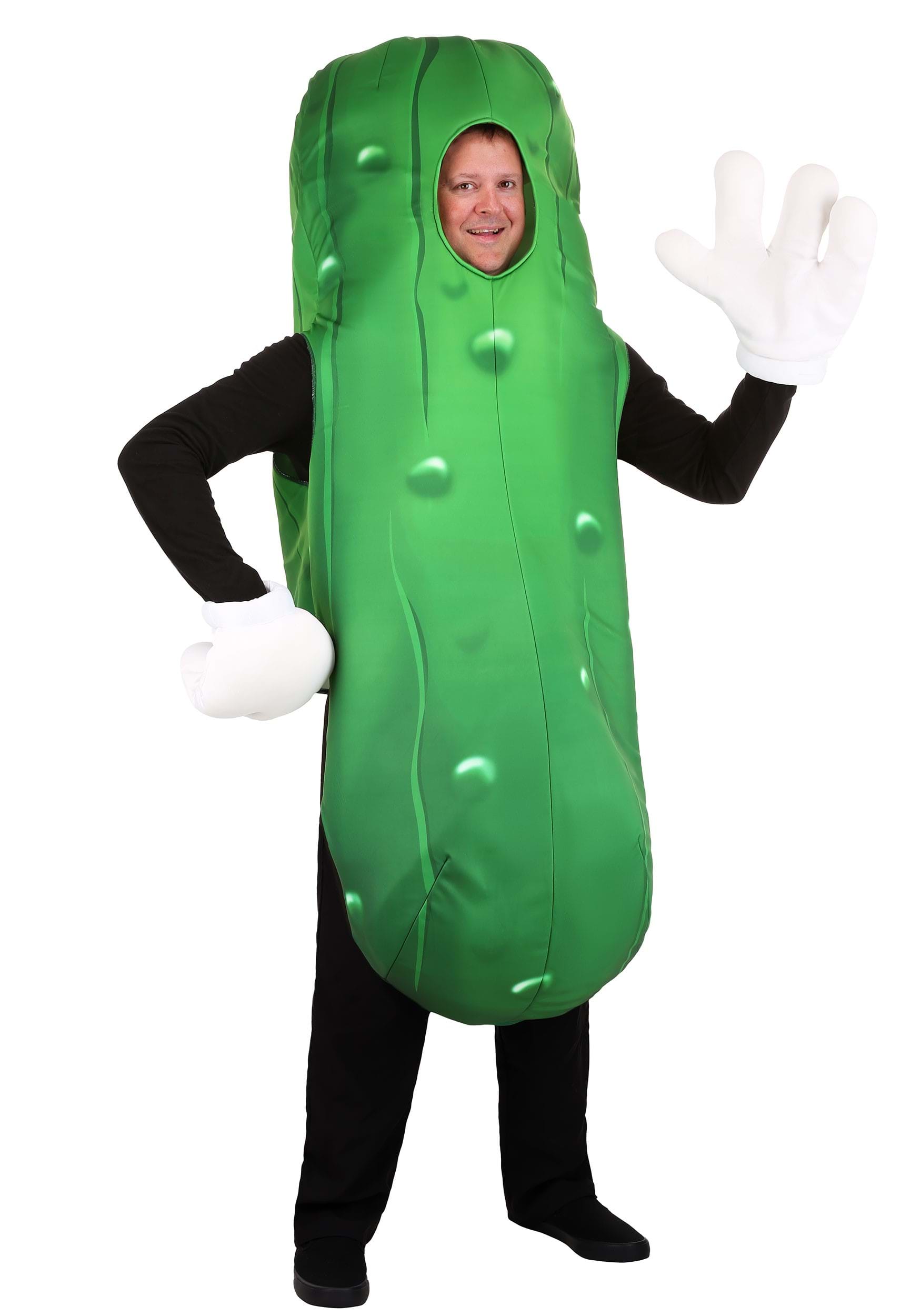 Plus Size Pickle Costume for Adults | Food Costumes