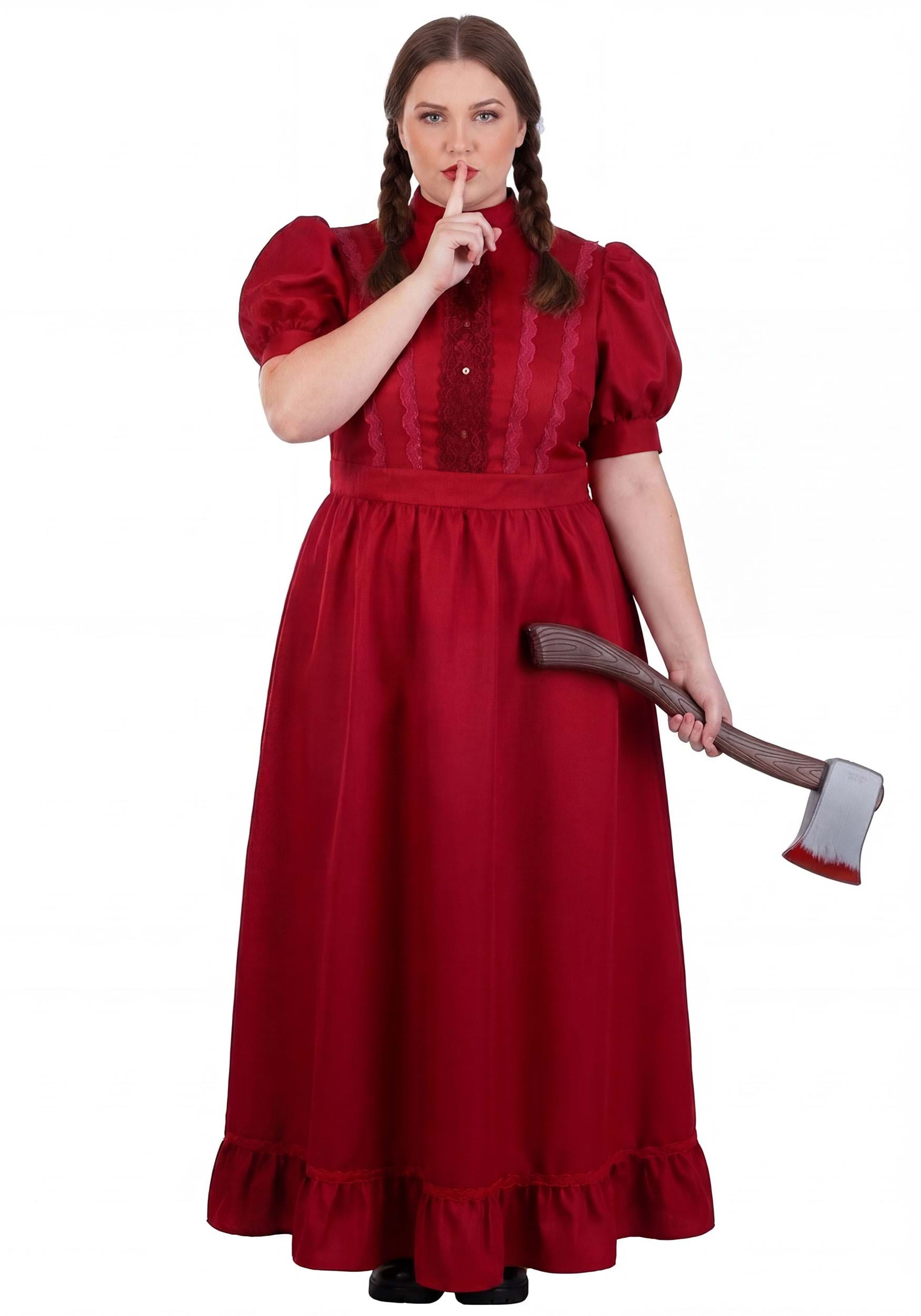 Plus Size Sweetheart Slasher Women's Costume Dress | Horror Movie Costumes