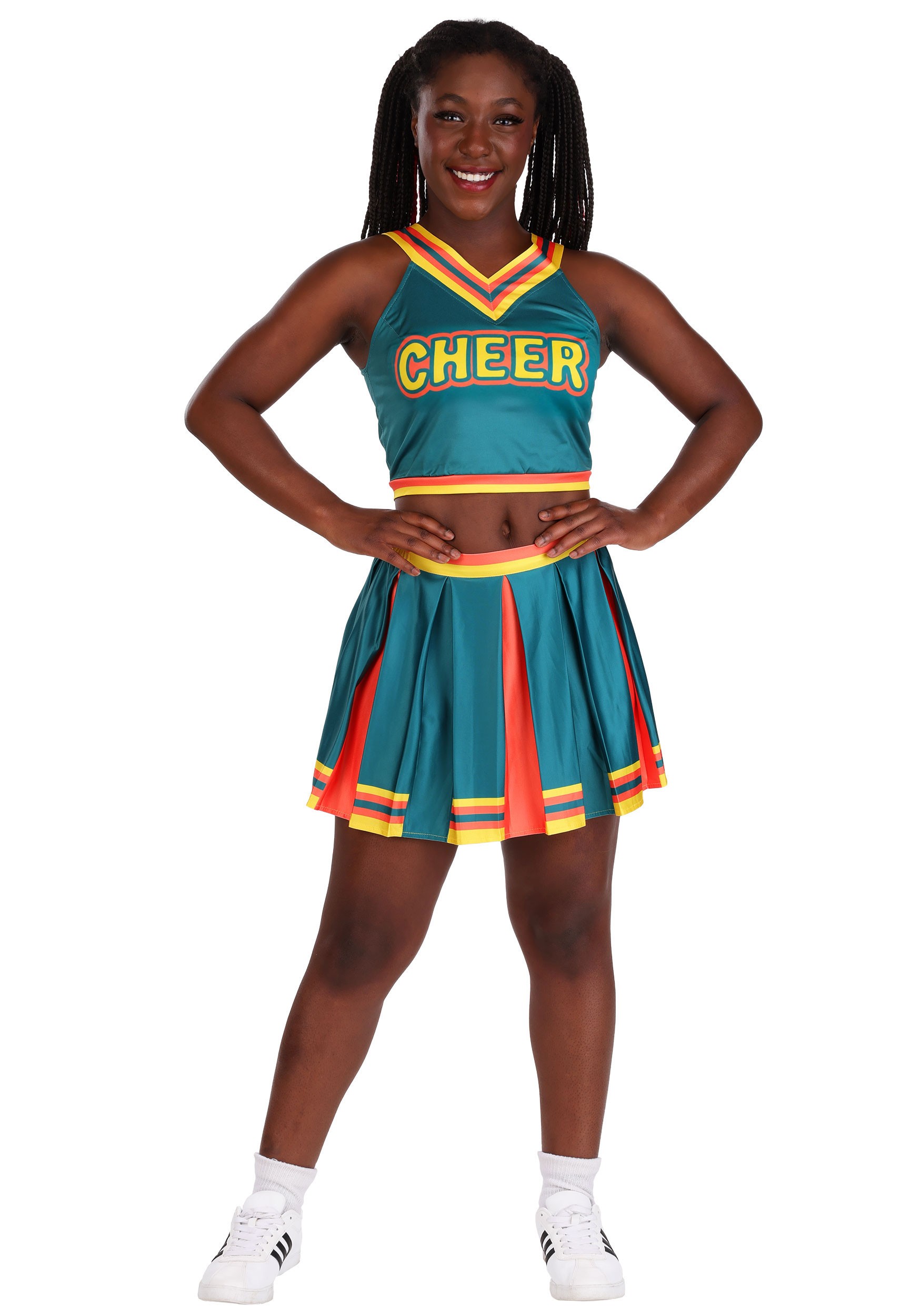 Green Cheerleader Women's Costume | Sports Costumes
