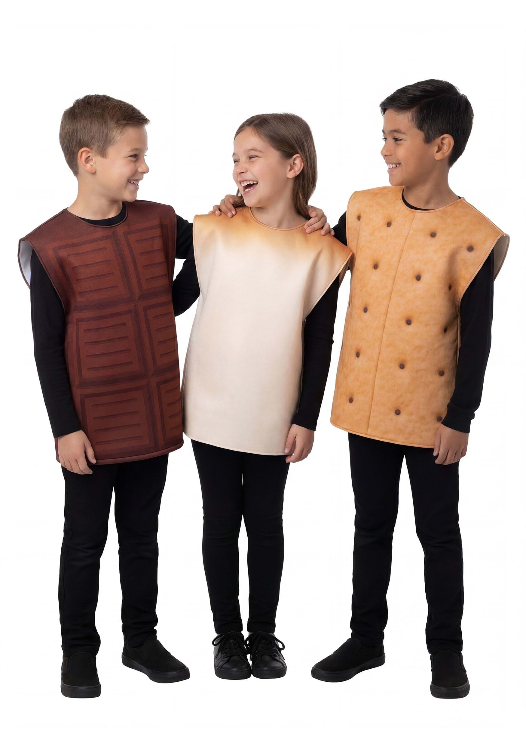 S'mores Kid's Costume Set | Food Costumes