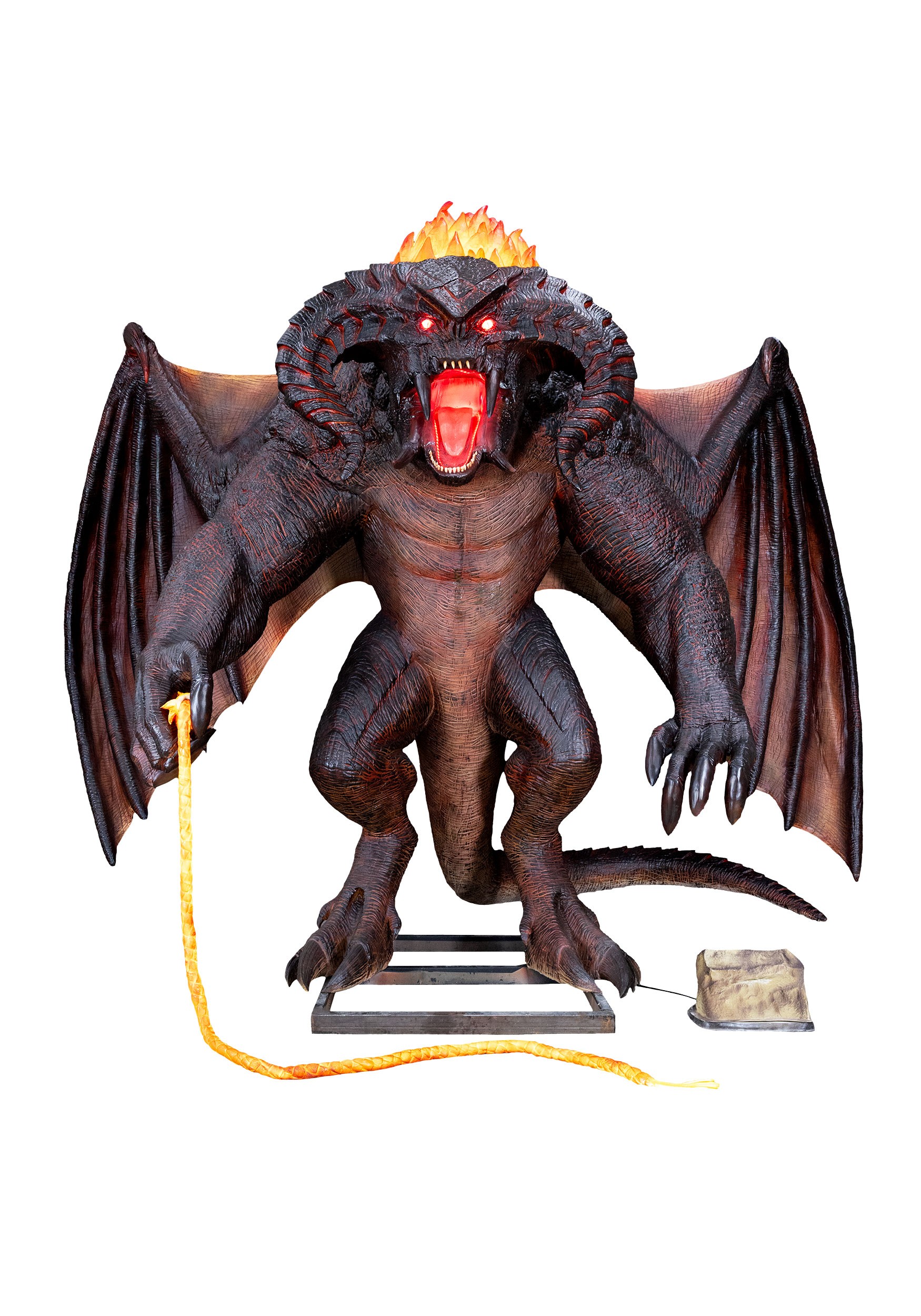 13.75FT Animatronic Lord of the Rings Balrog Decoration | Licensed Decorations