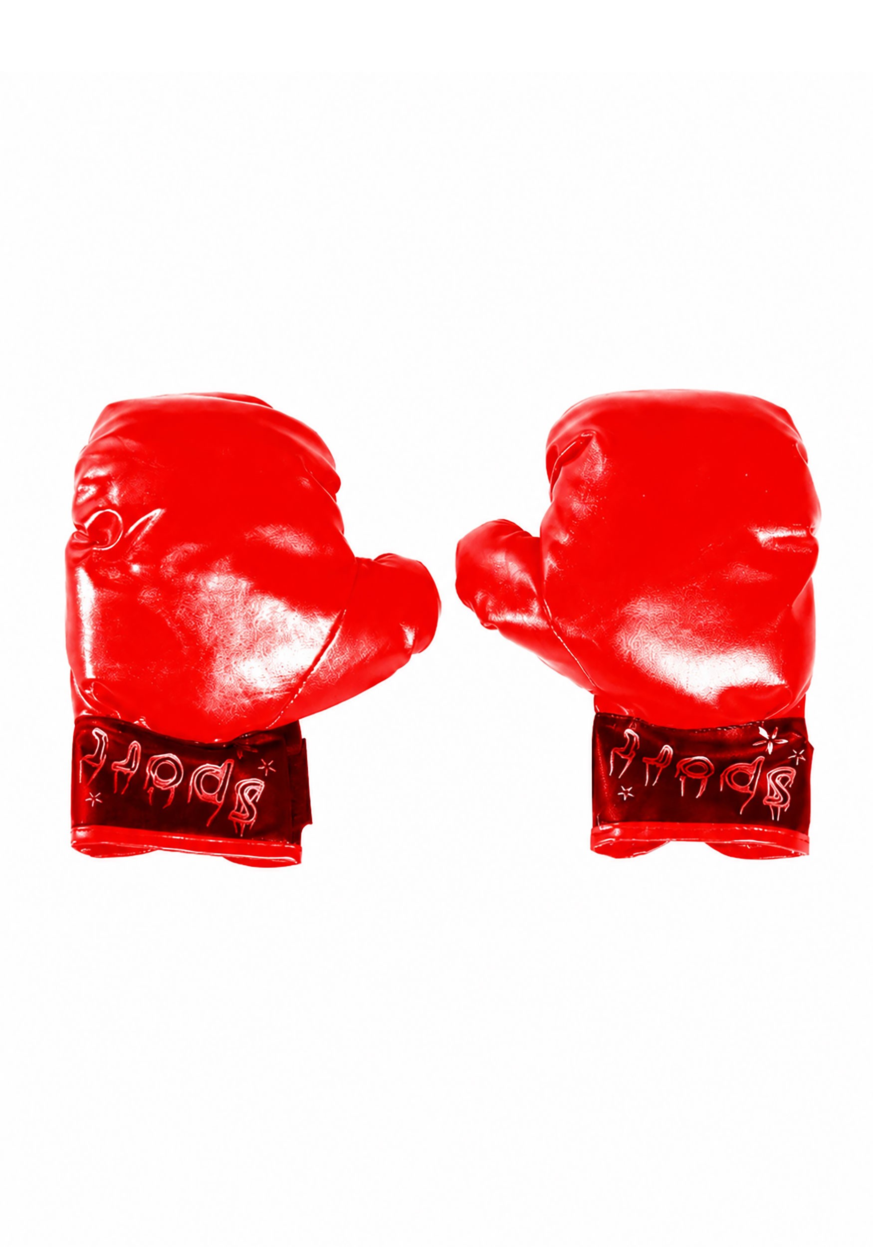 Adult Red Costume Boxing Gloves | Sports Accessories
