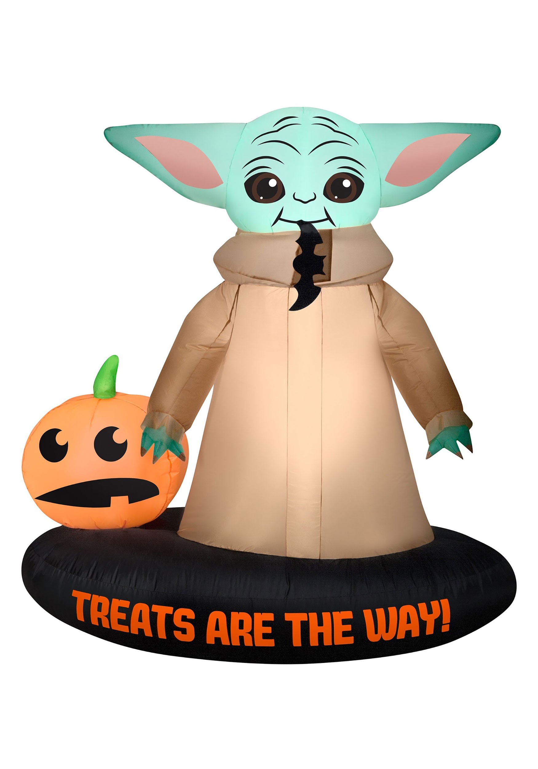 66-Inch Inflatable Star Wars Mandalorian The Child Decoration | Star Wars Decorations