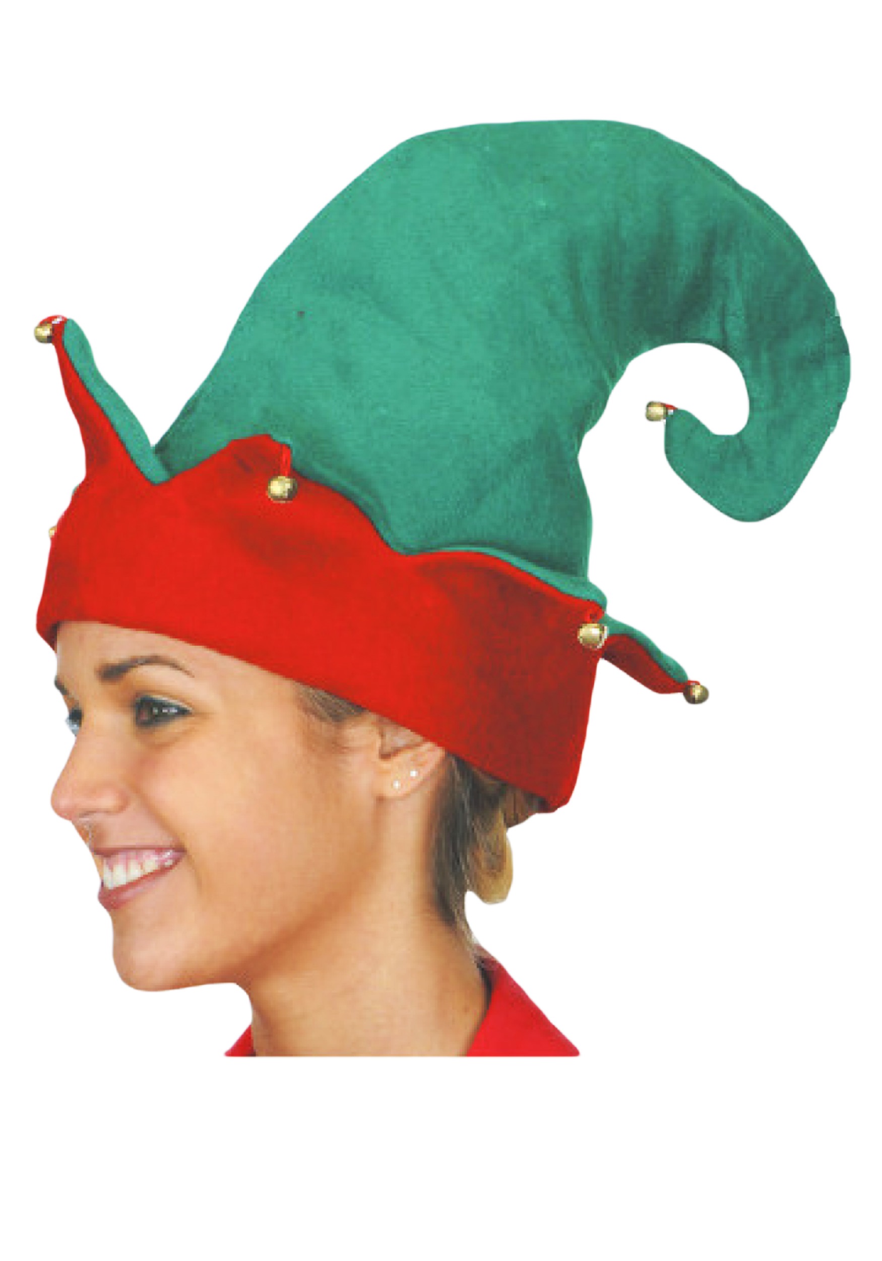 North Pole Elf Costume Adult Hat | Elf Accessories