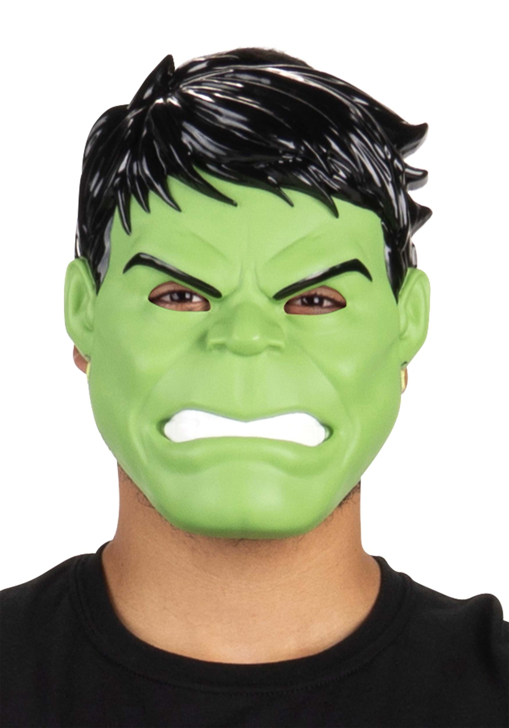 The Incredible Hulk Adult Half Mask | Superhero Accessories