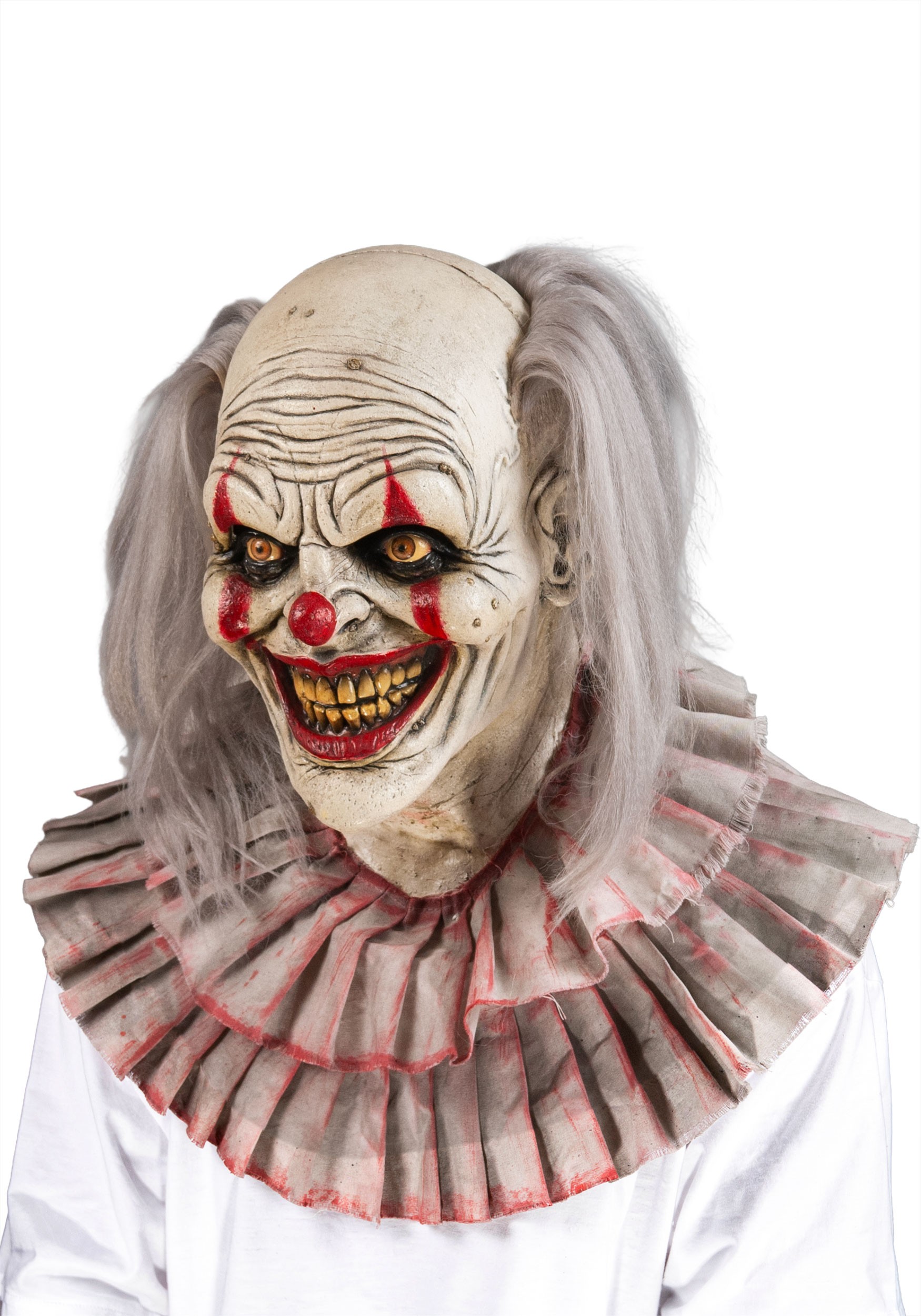 Adult Derry The Clown Costume Mask | Evil Clown Accessories