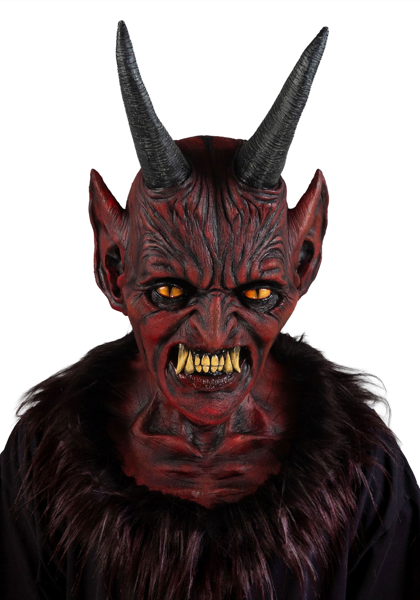Beelzebub the Horned Demon Costume Mask for Adults | Scary Masks