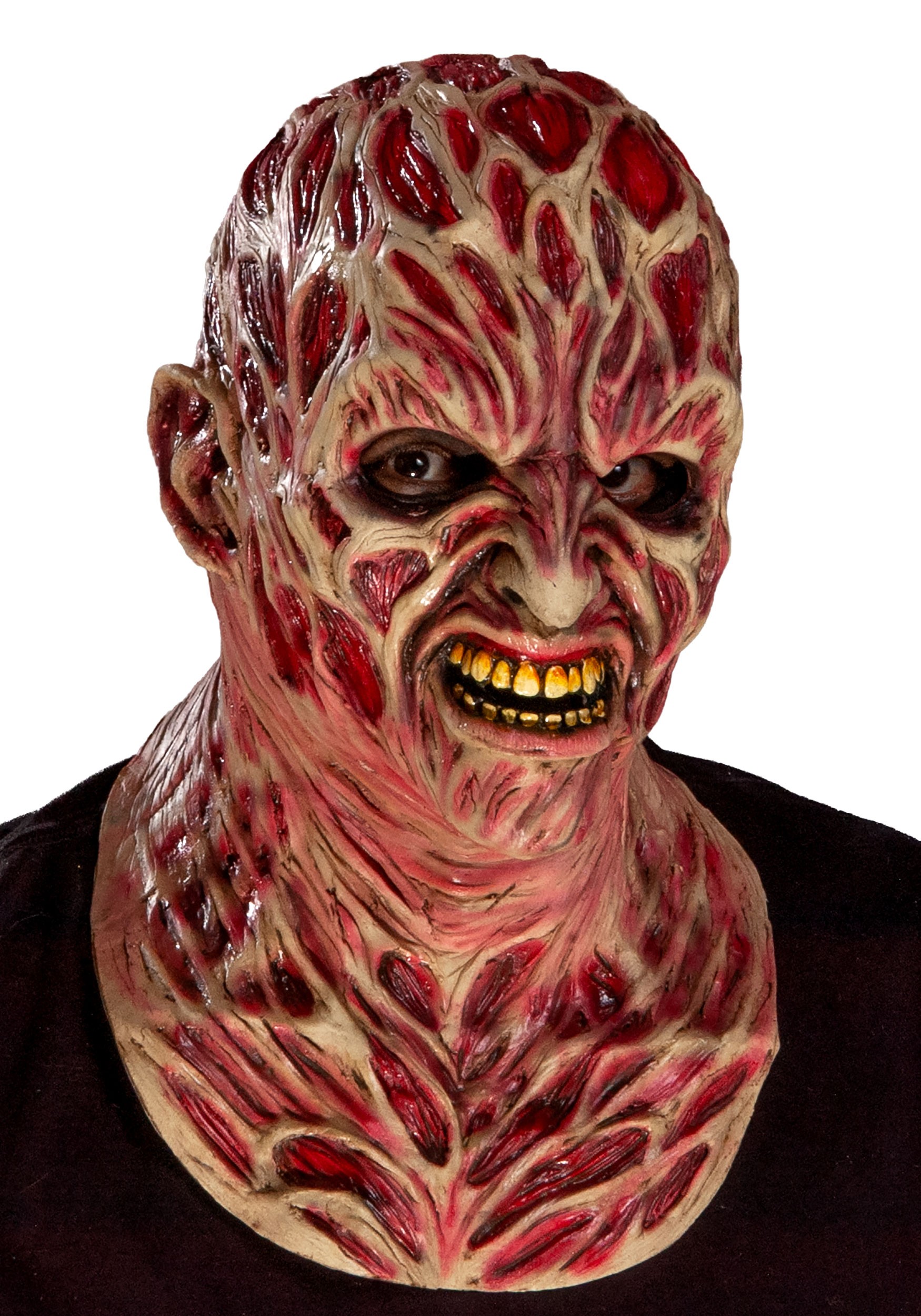 Adult Burnie with Neck Costume Overhead Mask | Scary Masks