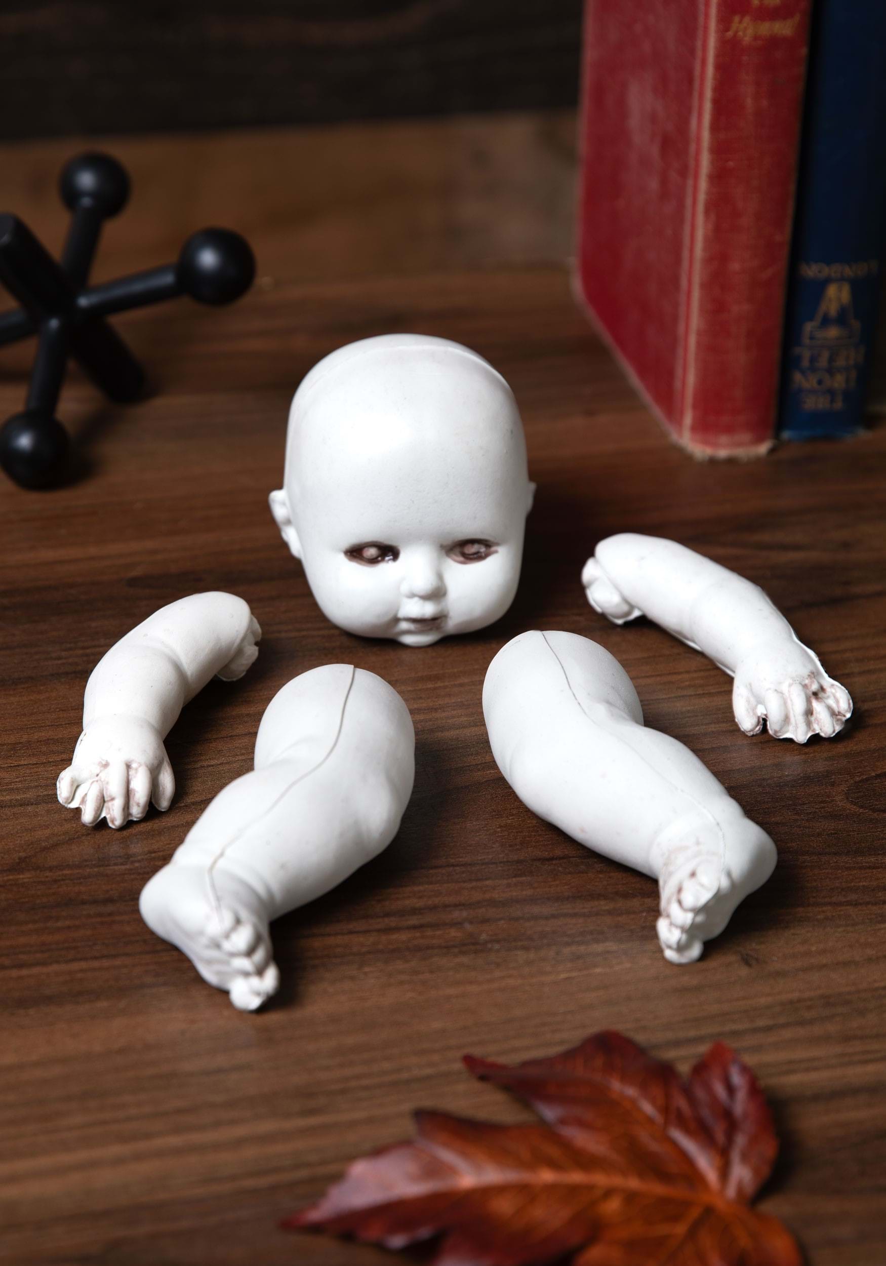 Bag of Scary Doll Parts Halloween Prop | Scary Decorations