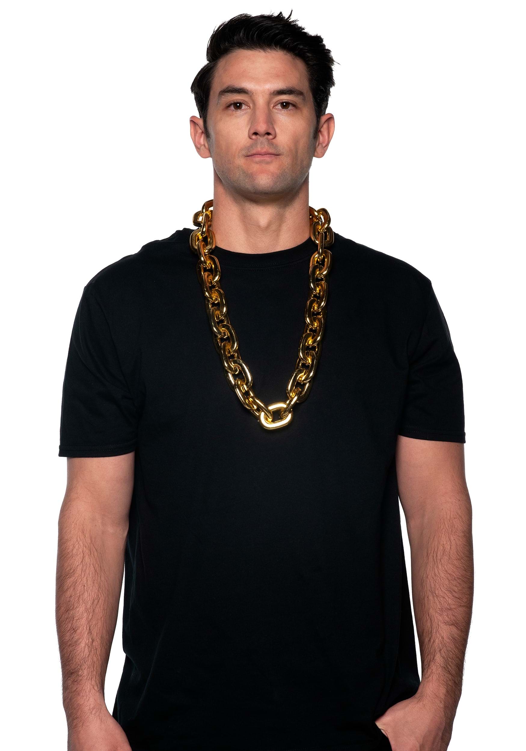 3cm Thick Gold Accessory Chain | Halloween Costume Accessories