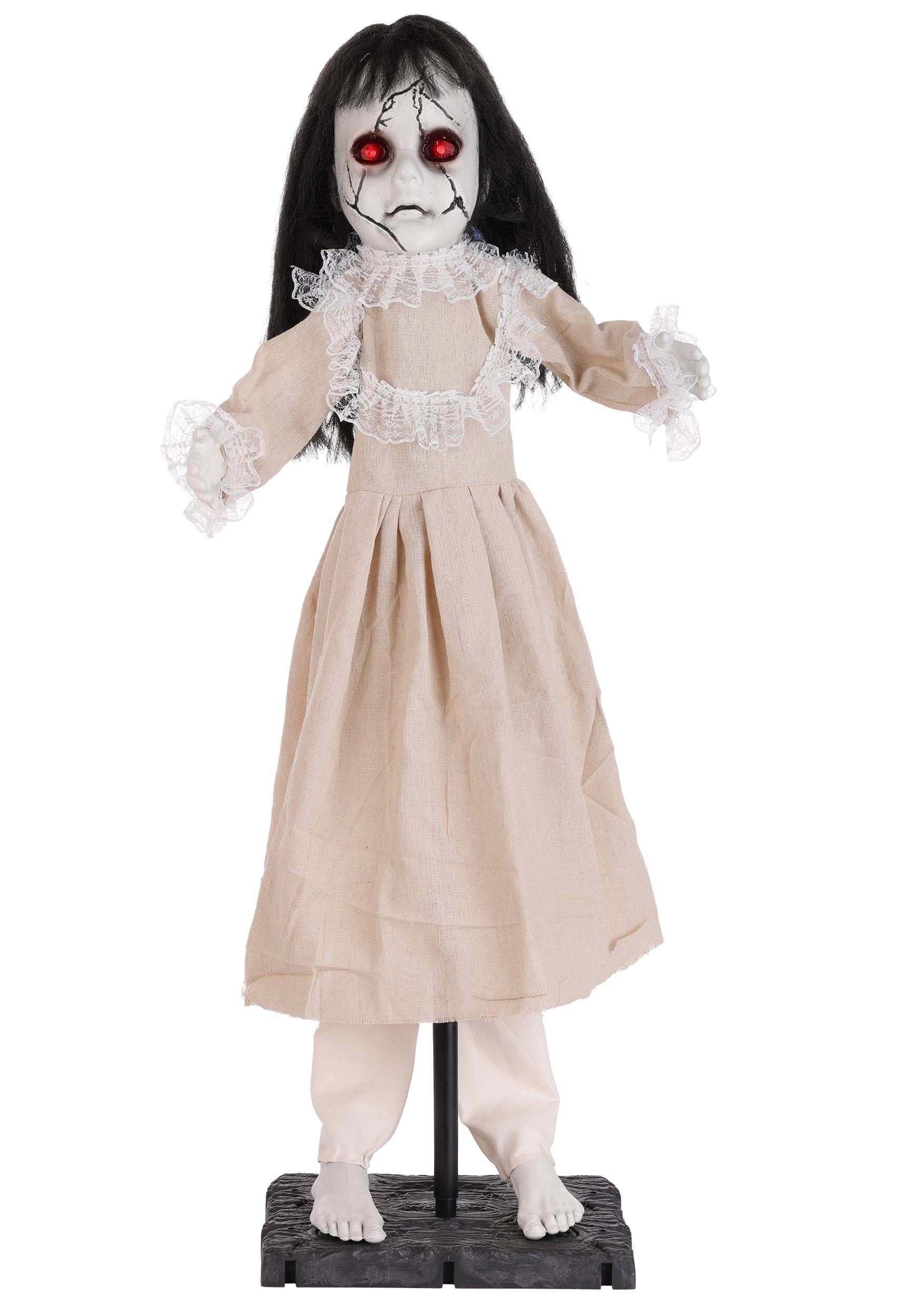 3FT Animatronic Emily the Red-Eyed Girl Decoration - Scream Saver | Animatronics