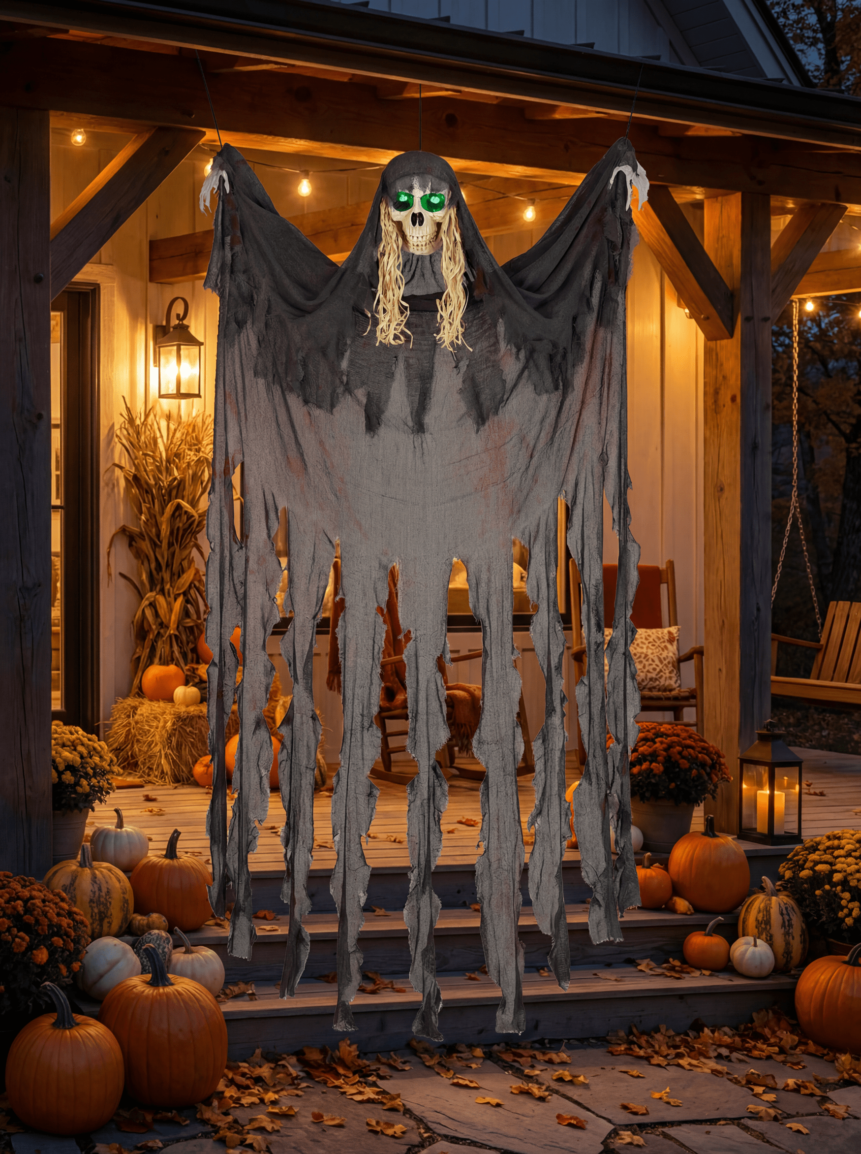 9.3FT Havok the Huge Ghost Hanging Decoration | Outdoor Decorations