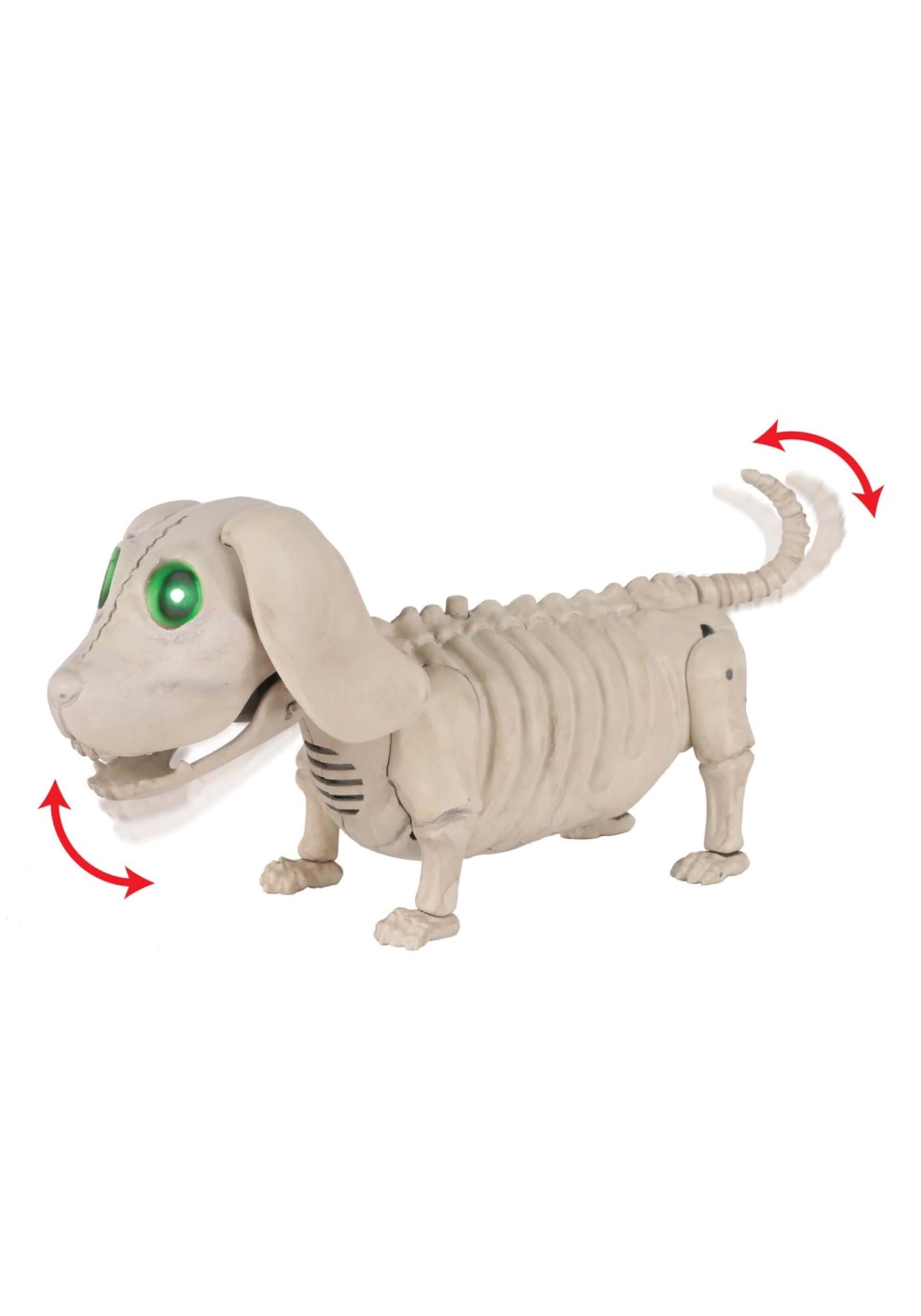 11-Inch Doggy Bones Skeleton Halloween Decoration | Animal Skeletons