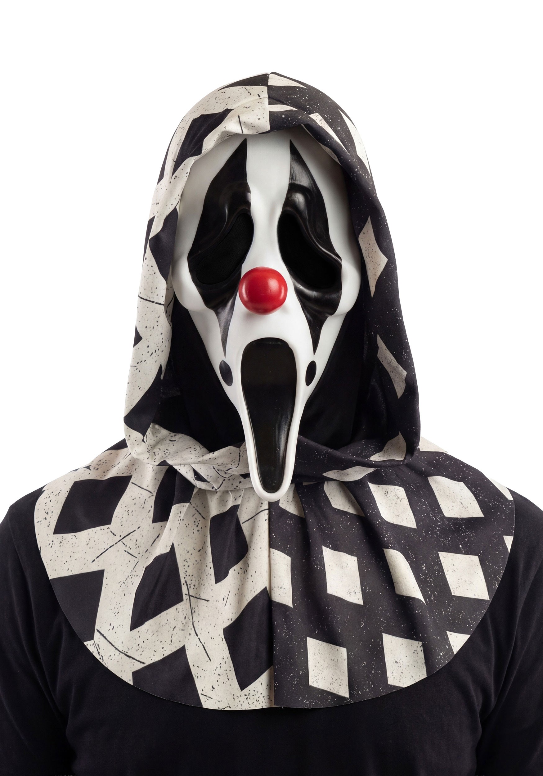 Clown Ghost Face Costume Mask for Adults | Scream Masks