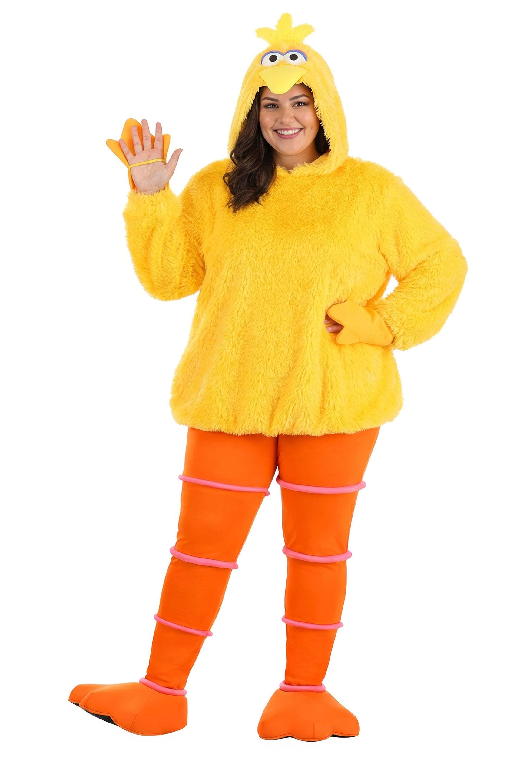 Plus Size Sesame Street Cozy Big Bird Women
