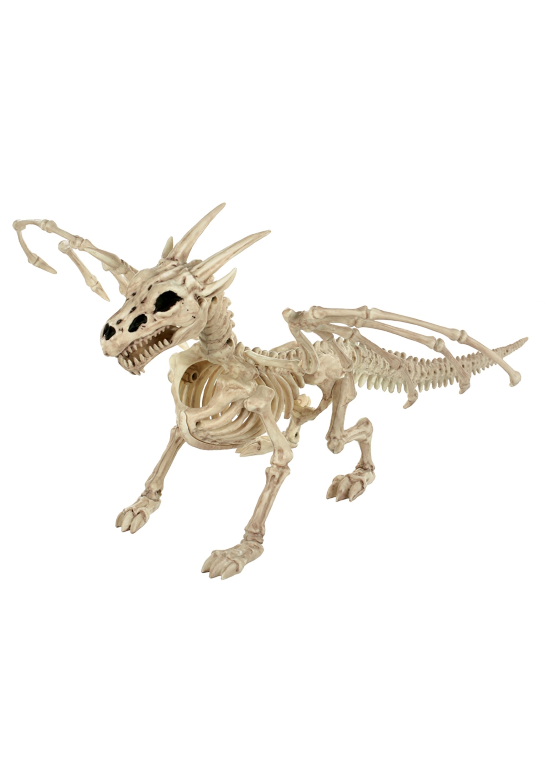 24 Inch Spooky Skeleton Dragon Prop | Skeleton Decorations