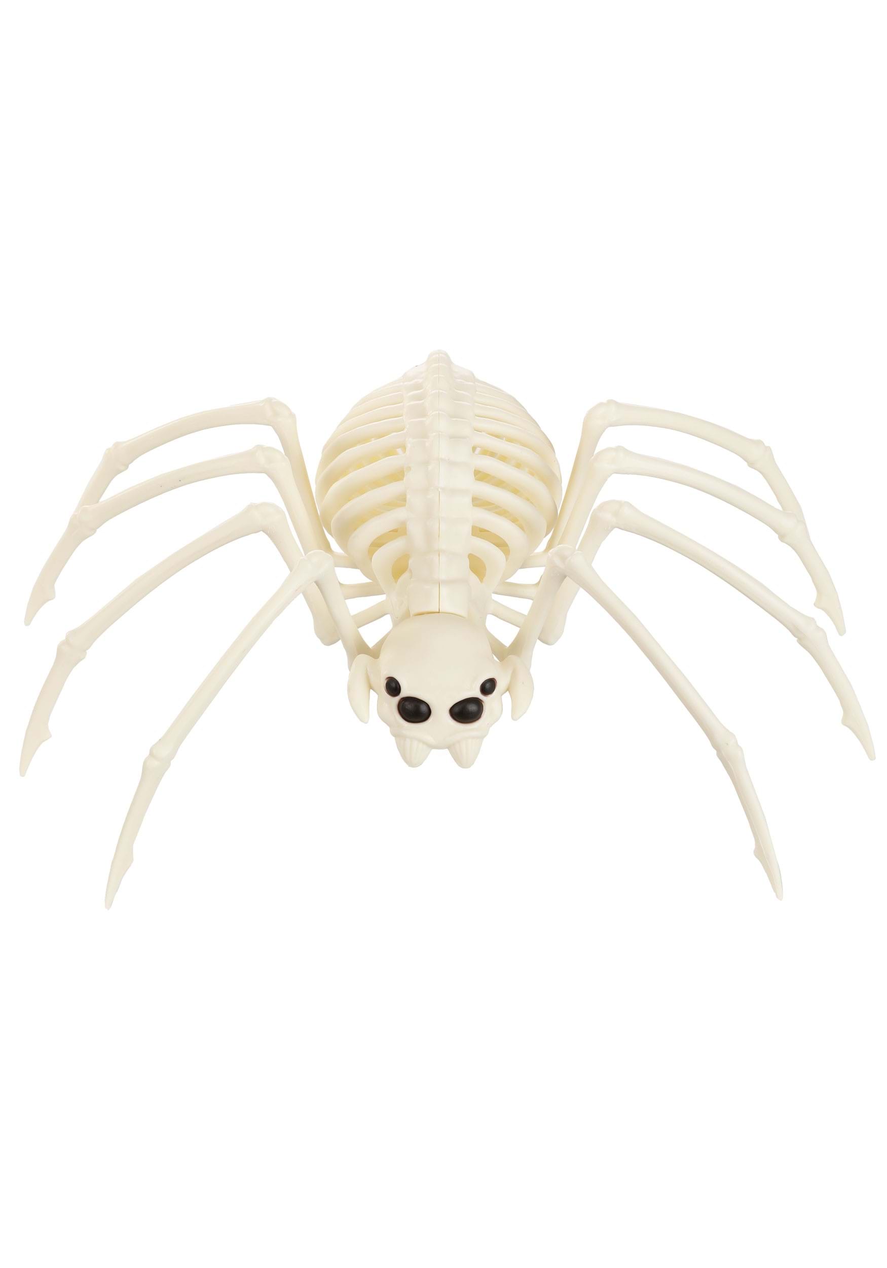 13.6 Black Light Ghostly Spooky Spider Skeleton Decoration | Spider Decorations