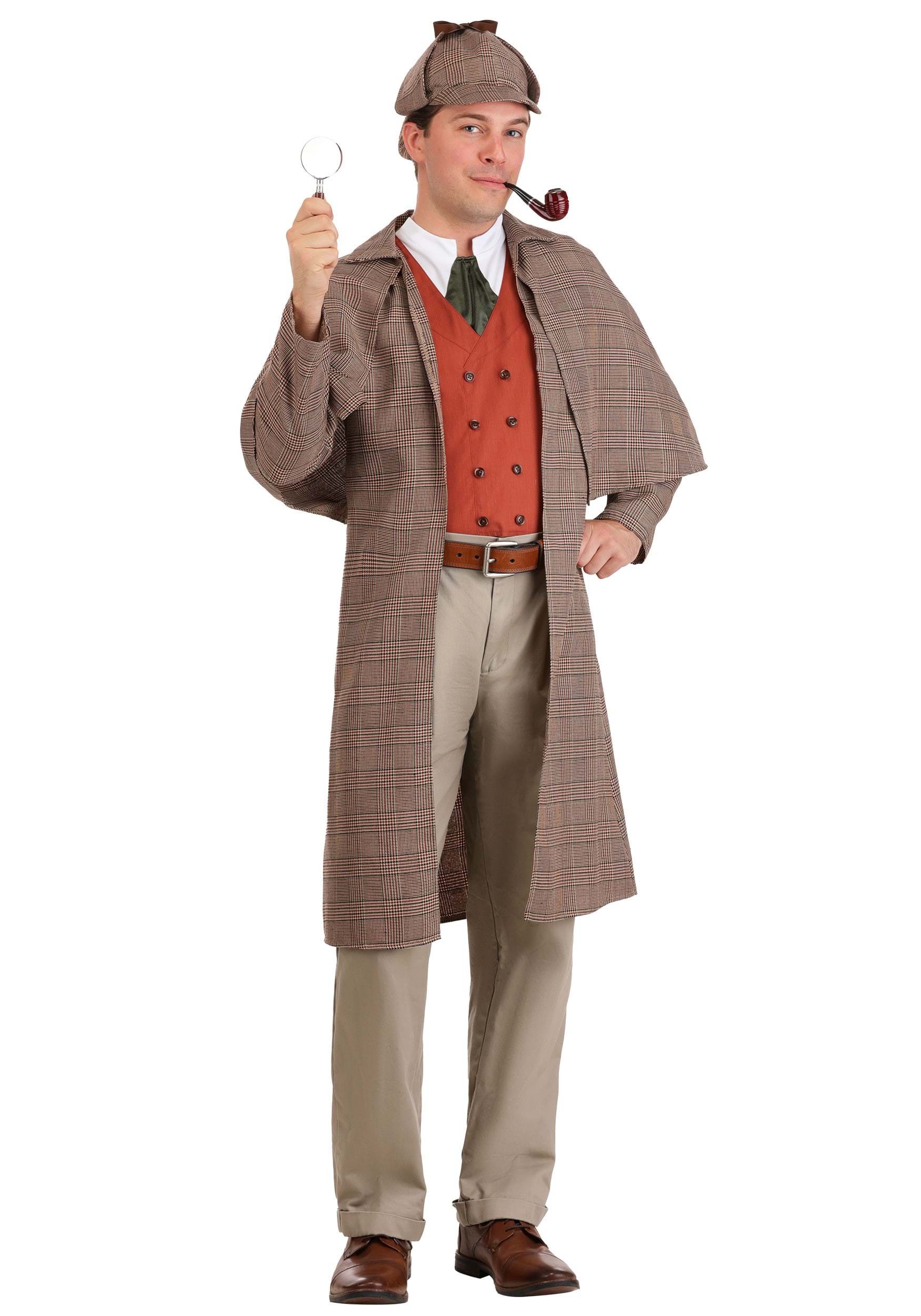 Deluxe Sherlock Holmes Men's Costume | Historical Costumes